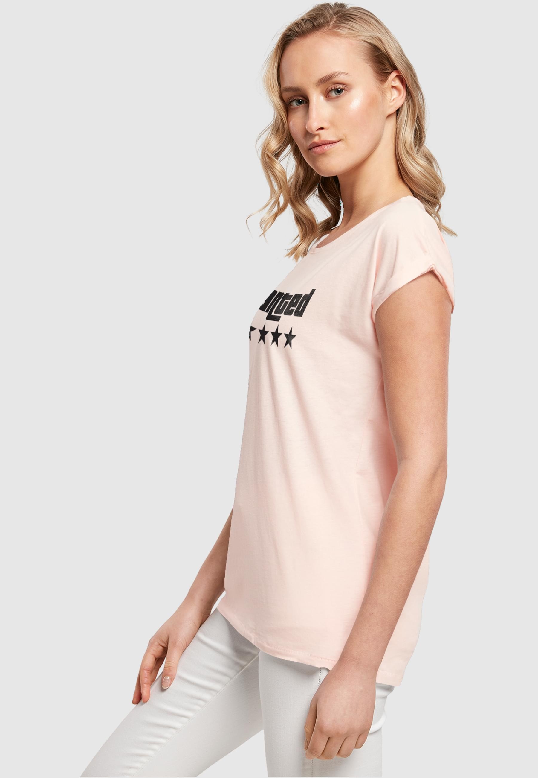Tee«, Extended tlg.) Wanted T-Shirt (1 Shoulder kaufen Merchcode online | BAUR Laides »Damen