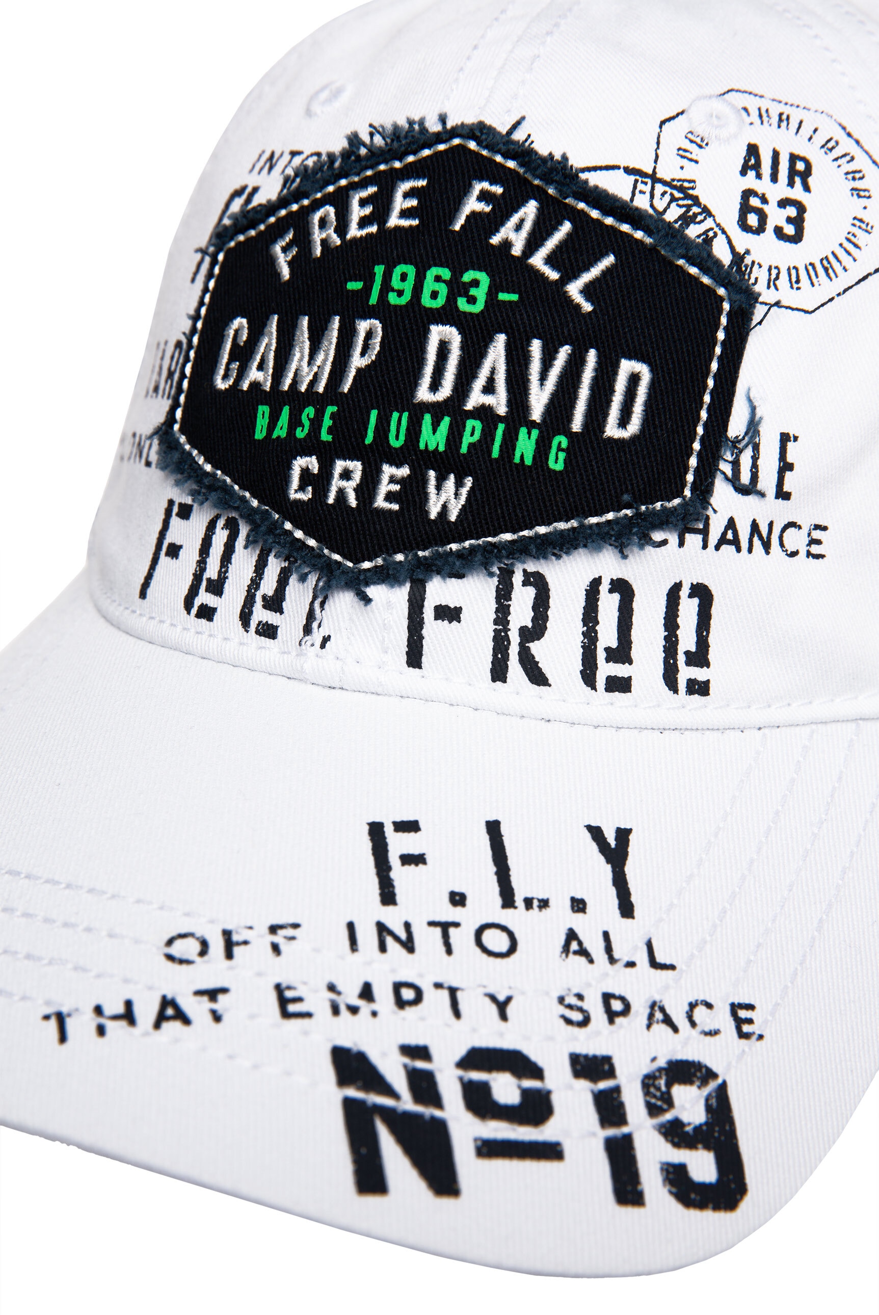 CAMP DAVID Baseball Cap, mit Belüftungslöcher