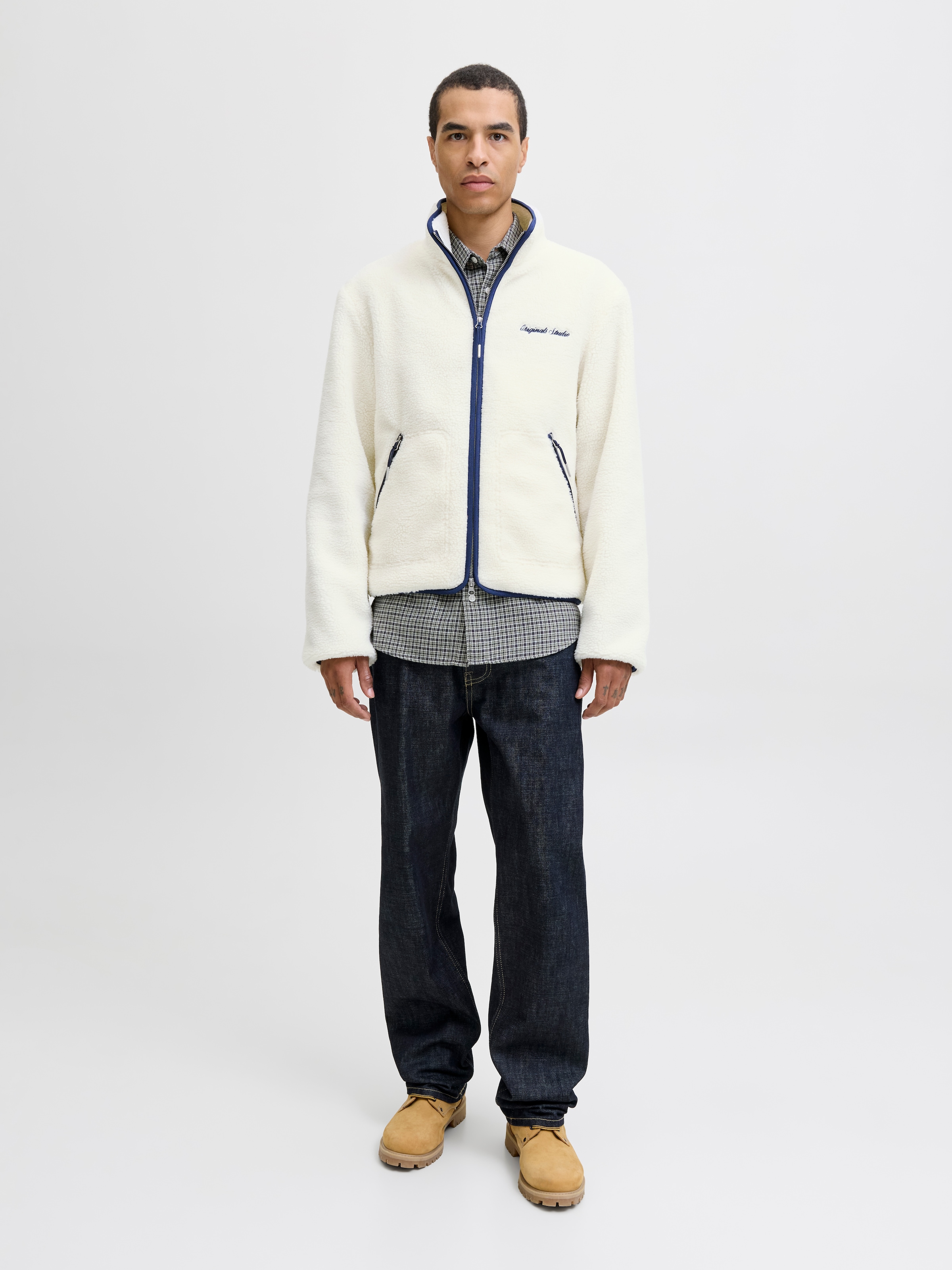 Jack & Jones Kurzjacke »JORNORREBRO TEDDY JACKET SN«