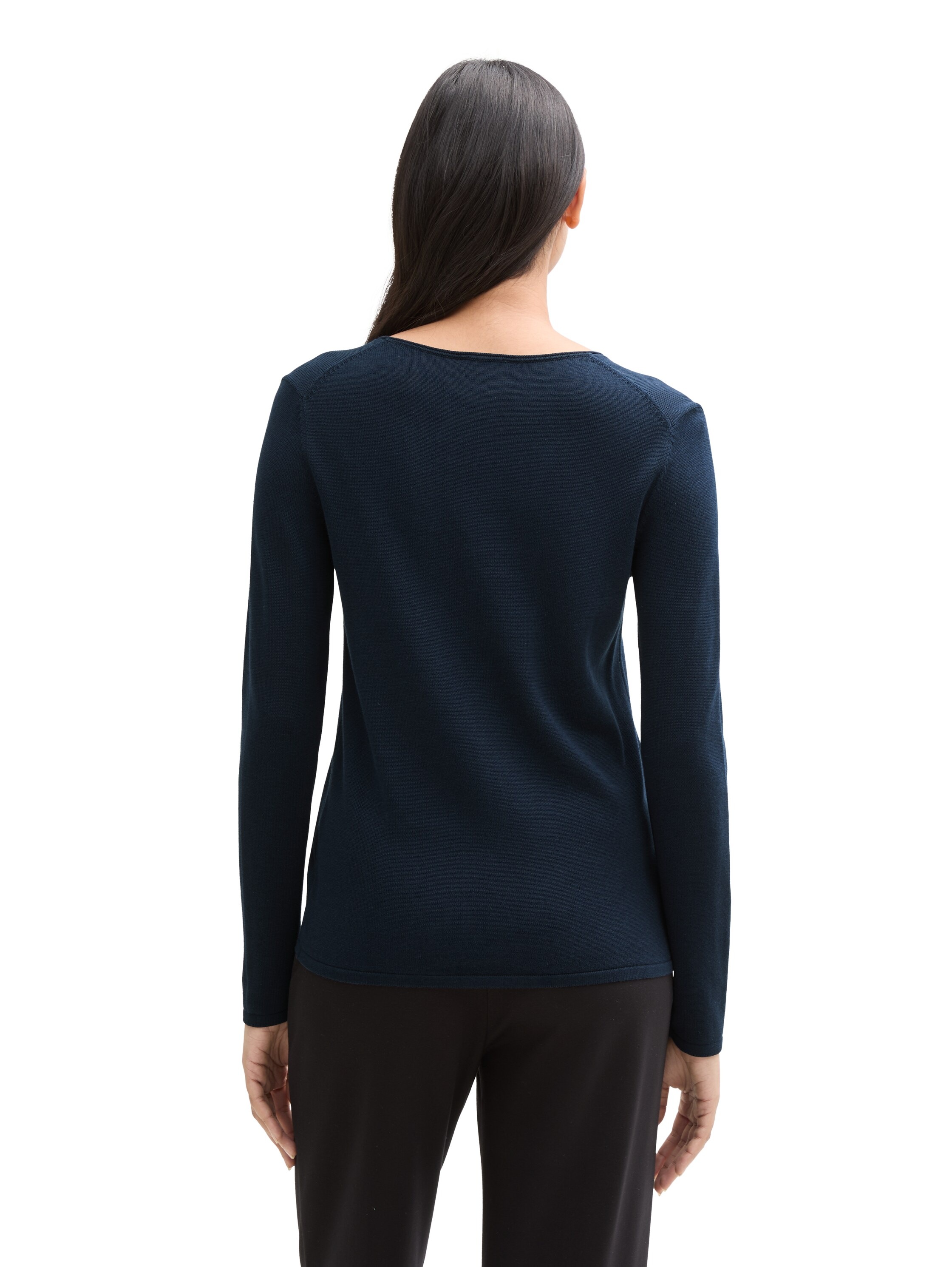 TOM TAILOR V-Ausschnitt-Pullover