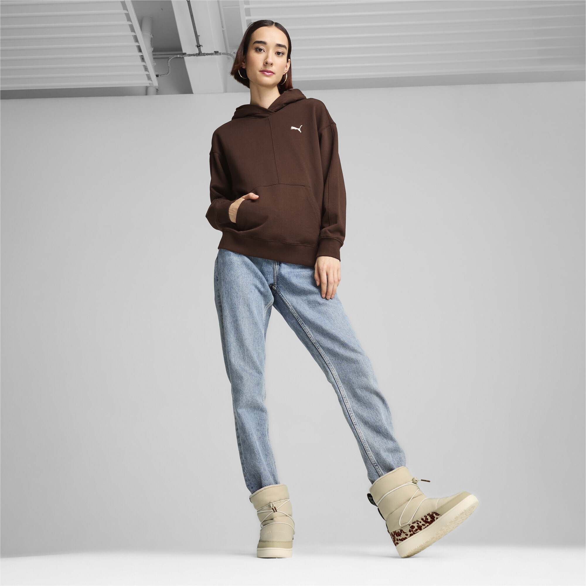 PUMA Sneaker »Snowbae Animal Stiefel Damen«