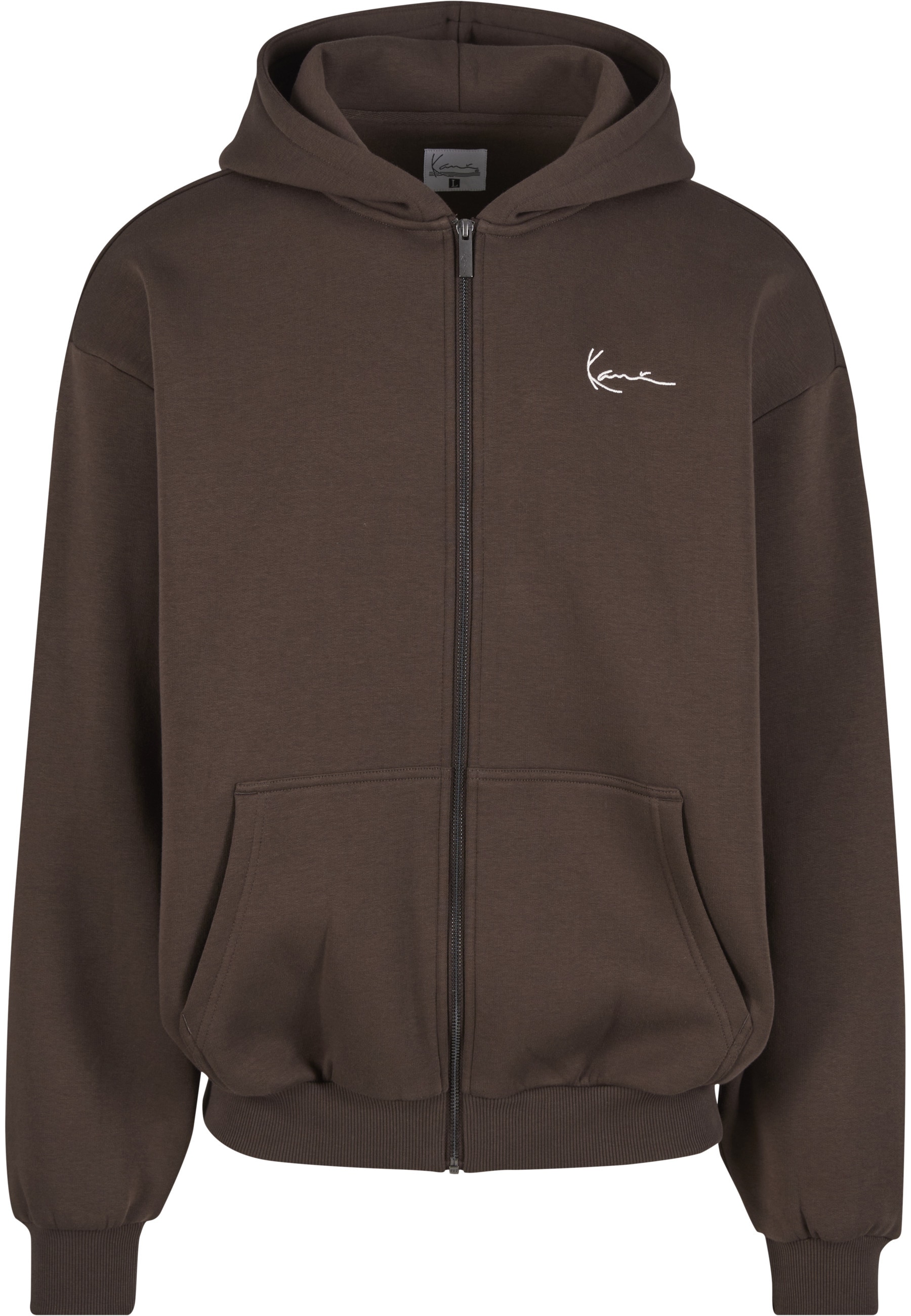 Karl Kani Rundhalspullover "Karl Kani Small Signature Essential OS Zip Hoodie" 1