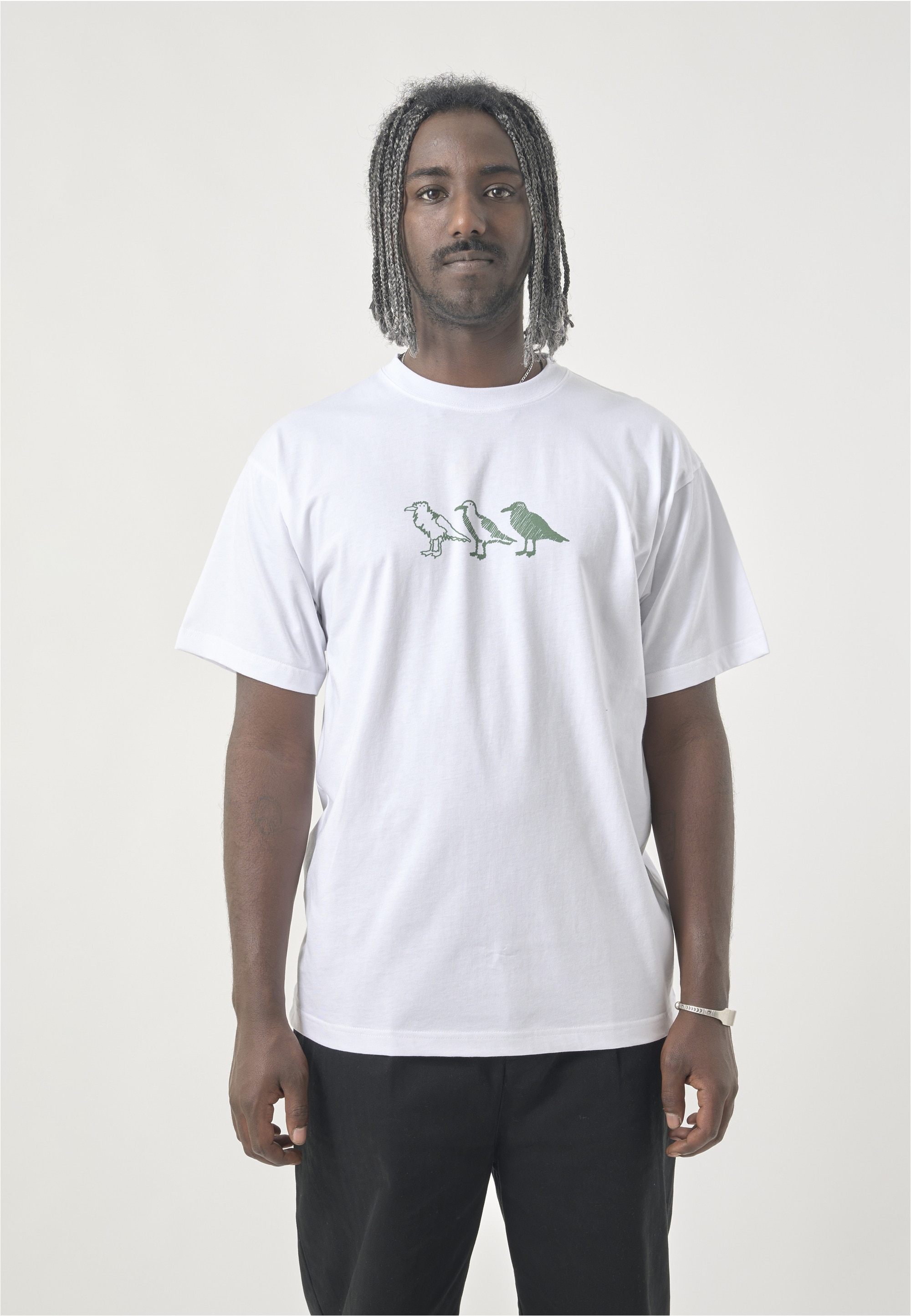 Cleptomanicx T-Shirt "Classic Tee Scribble Gull", in locker geschnittener F günstig online kaufen