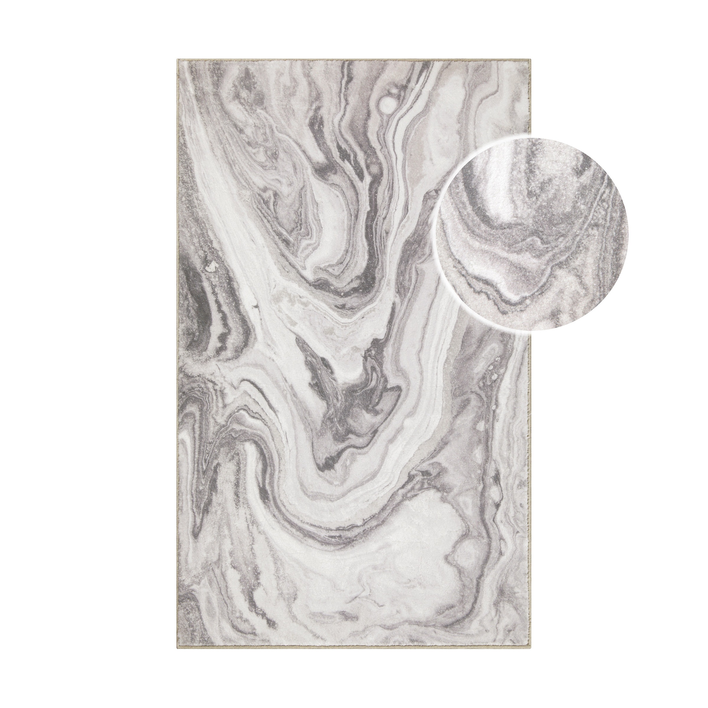 Wecon home Badematte »Jani«, Marmor Design, waschbar, rutschfest, schnell trocknend, Badteppich