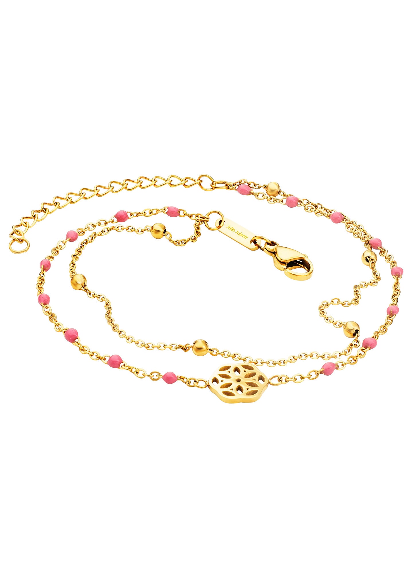 Fußkette »ANKLET, FLOWER OF LIFE, JJAC29218G, JJAC29218S«