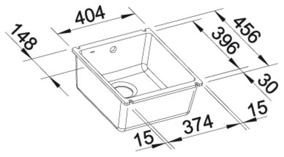 Blanco Küchenspüle »SUBLINE 375-U« 1 Stk. tlg. erhältlich in mehreren Farben