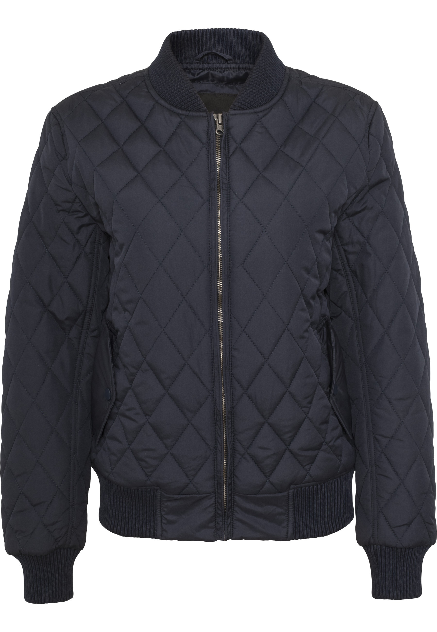 URBAN CLASSICS Langmantel "Urban Classics Damen Ladies Diamond Quilt Nylon günstig online kaufen