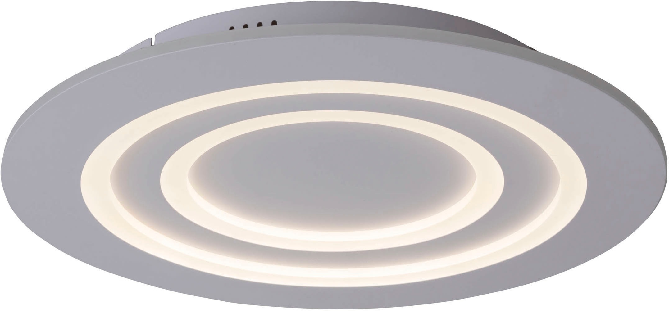 näve LED Deckenleuchte »Mirel«, 1 flammig, Leuchtmittel LED-Modul | LED fest integriert, RGB, CCT, Memory, Nachtlicht, stufenlos dimmbar per Funk-Fernbedienung