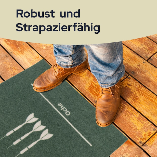 Primaflor-Ideen in Textil Teppich »DART«, rechteckig, Dartmatte mit  offiziellem Spielabstand 237 cm, rutschhemmend | BAUR