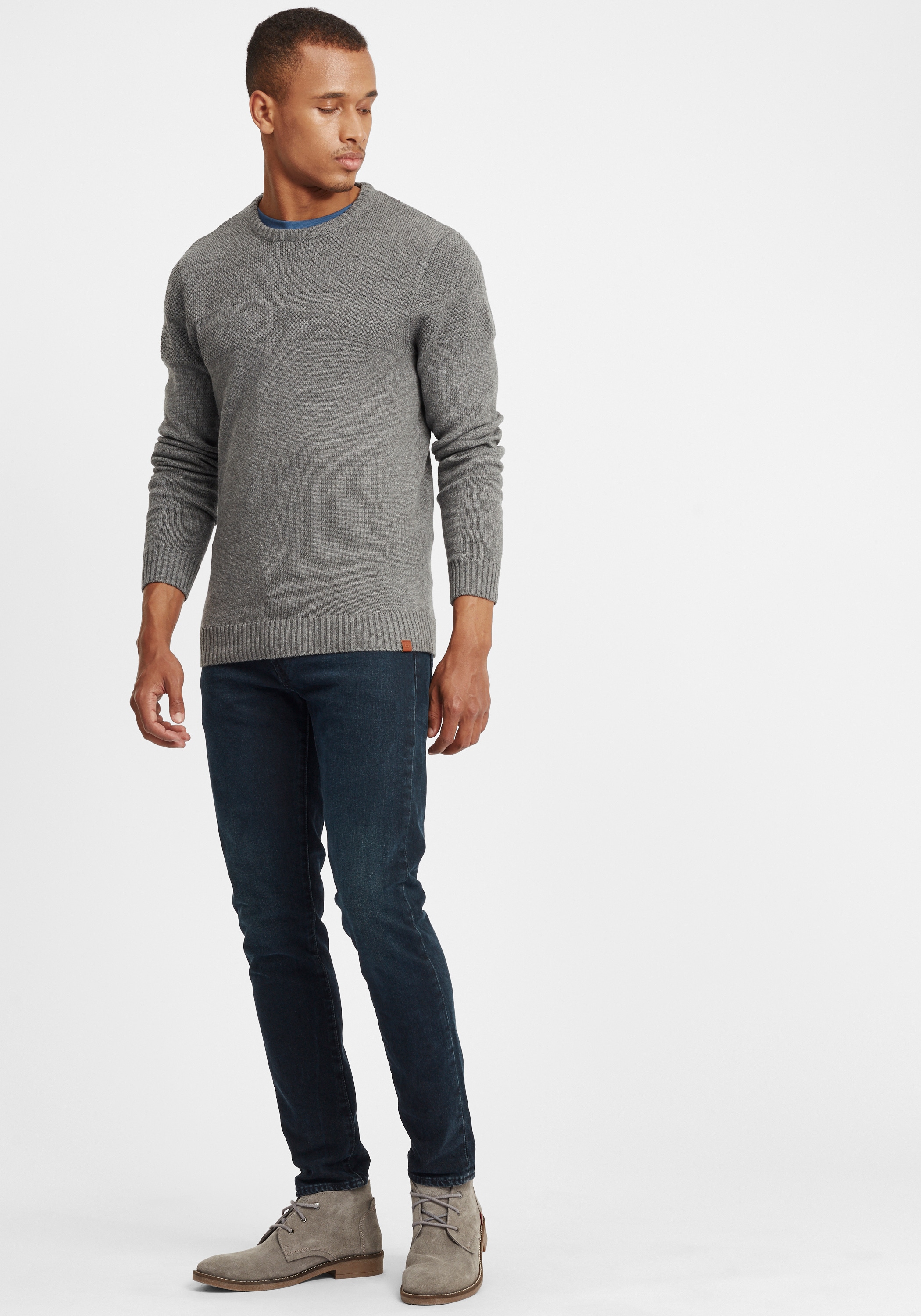 Blend Strickfleece-Pullover »Strickpullover BHGastamo«