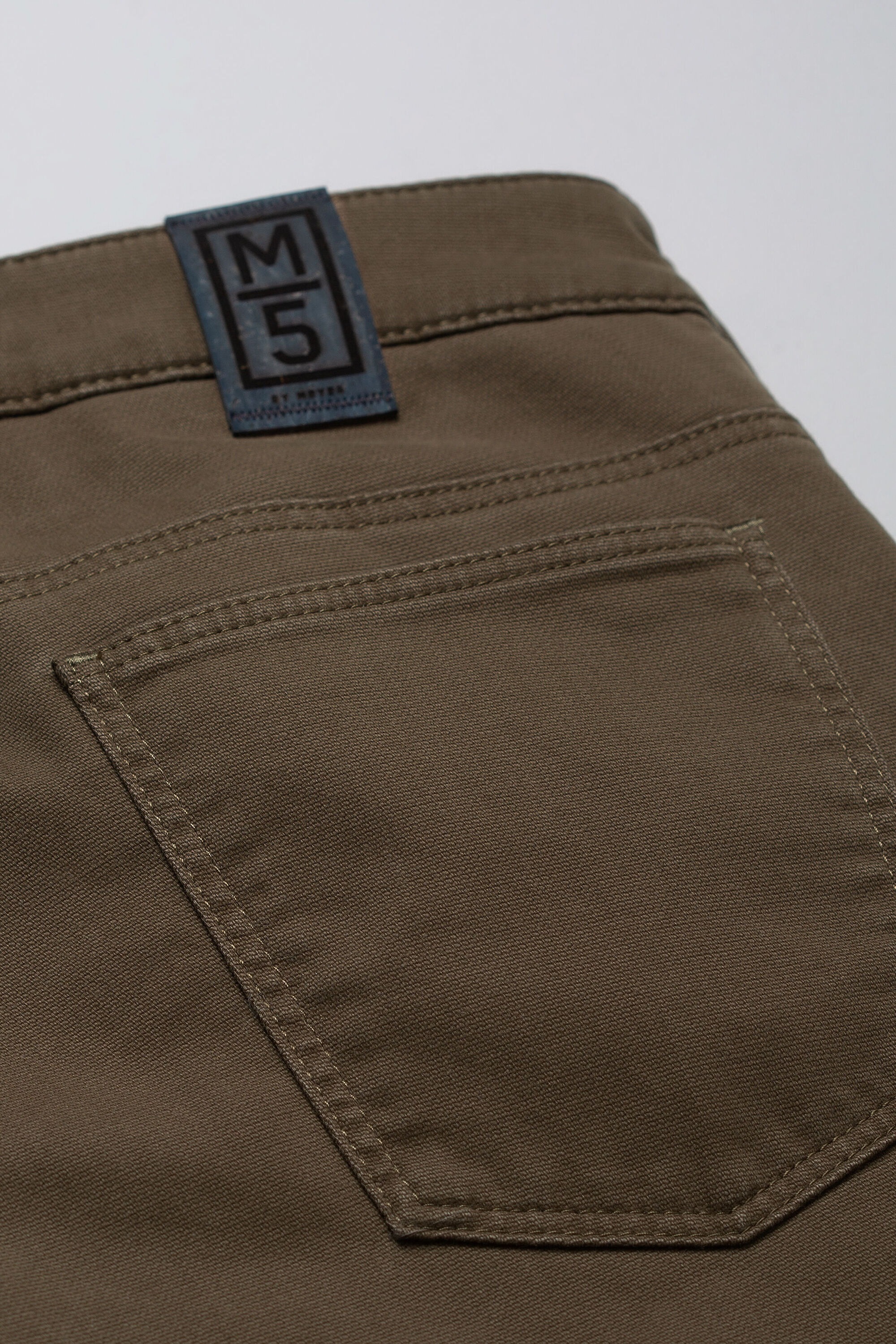 MEYER Chinos »Five-Pocket-Hose«, im unifarbenen Design