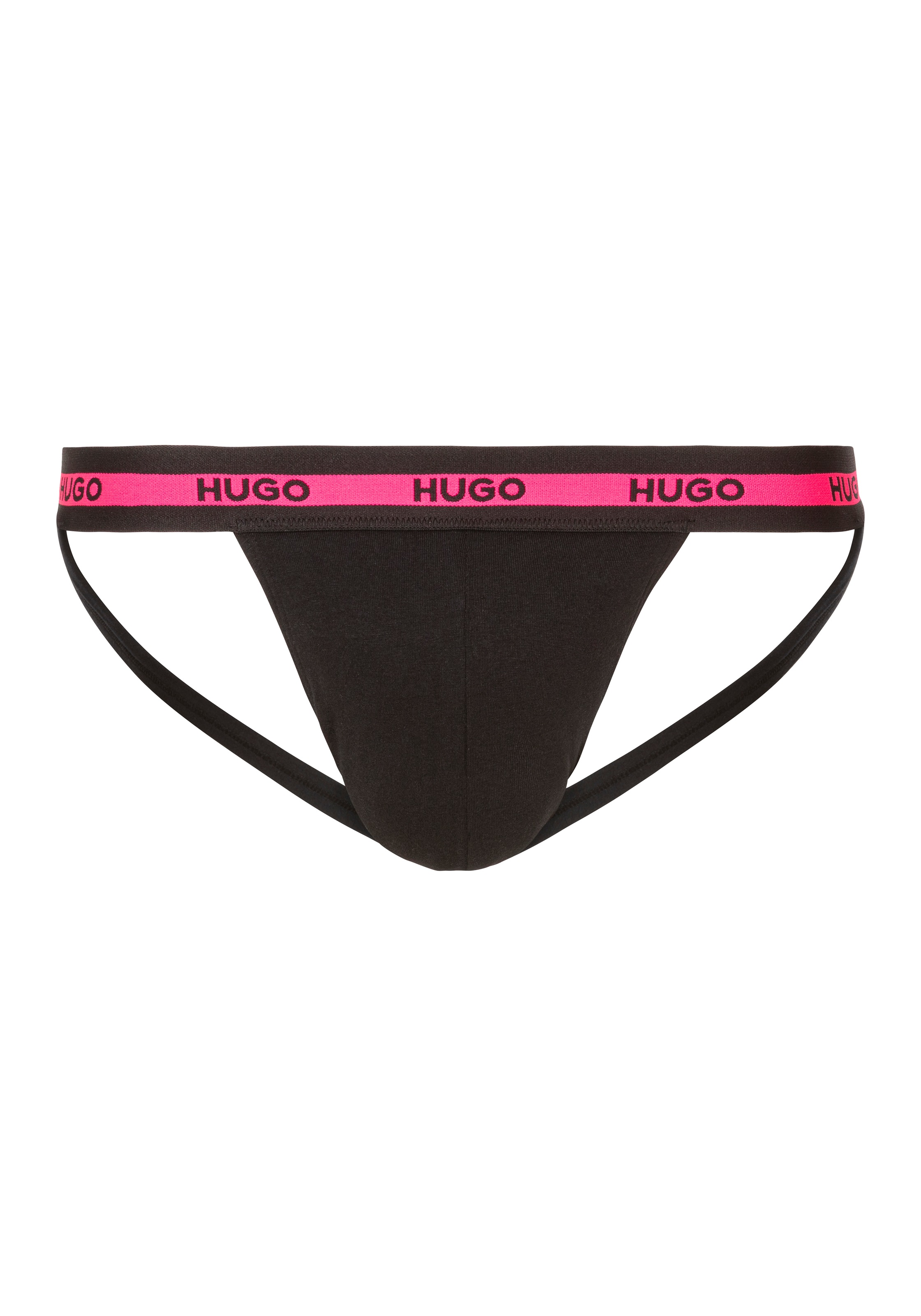 HUGO Underwear String "JOCKSTR TRIPL PLANET", (3 St.), mit Cut-Outs günstig online kaufen