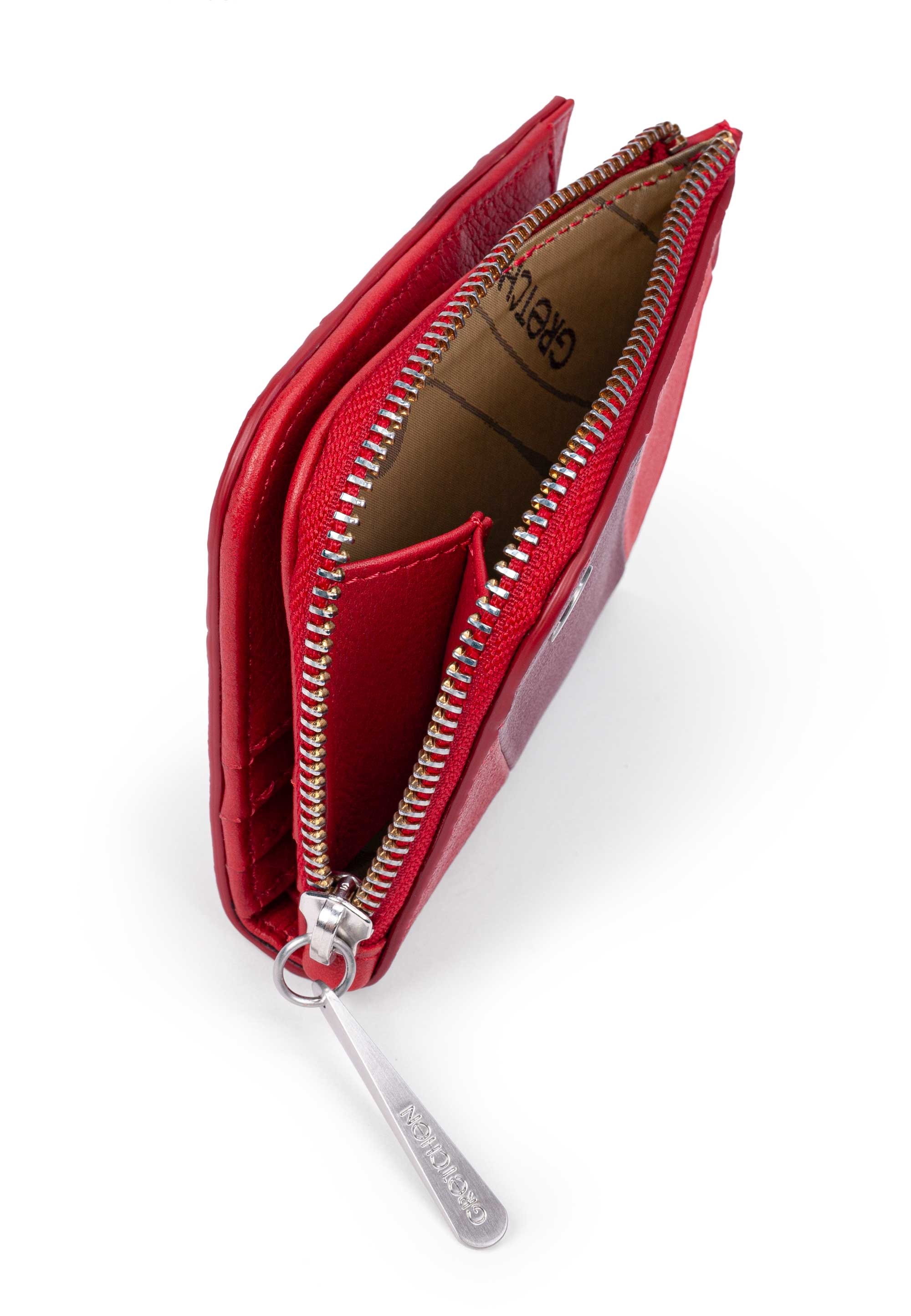GRETCHEN Geldbörse »Striped Purse«, aus italienischem Rindsleder