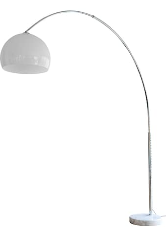 SalesFever Bogenlampe »399453«, E27, 1 St., Höhenverstellbar und mit Dimmschalter... kaufen