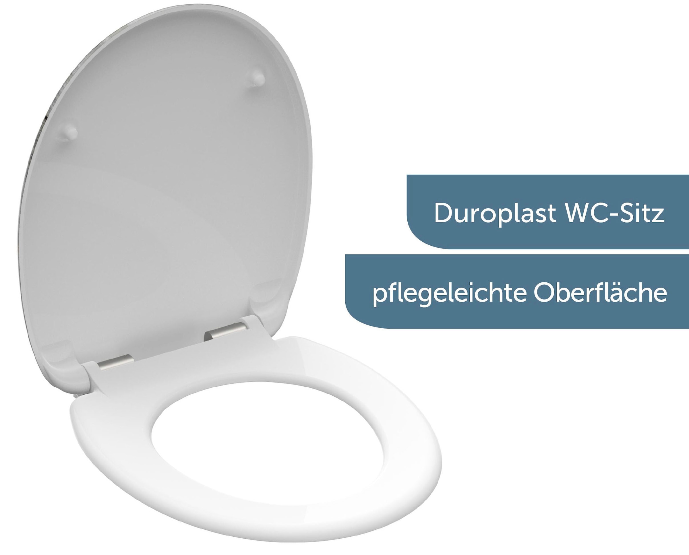 Schütte WC-Sitz »Lighthouse« Duroplast, mit Absenkautomatik