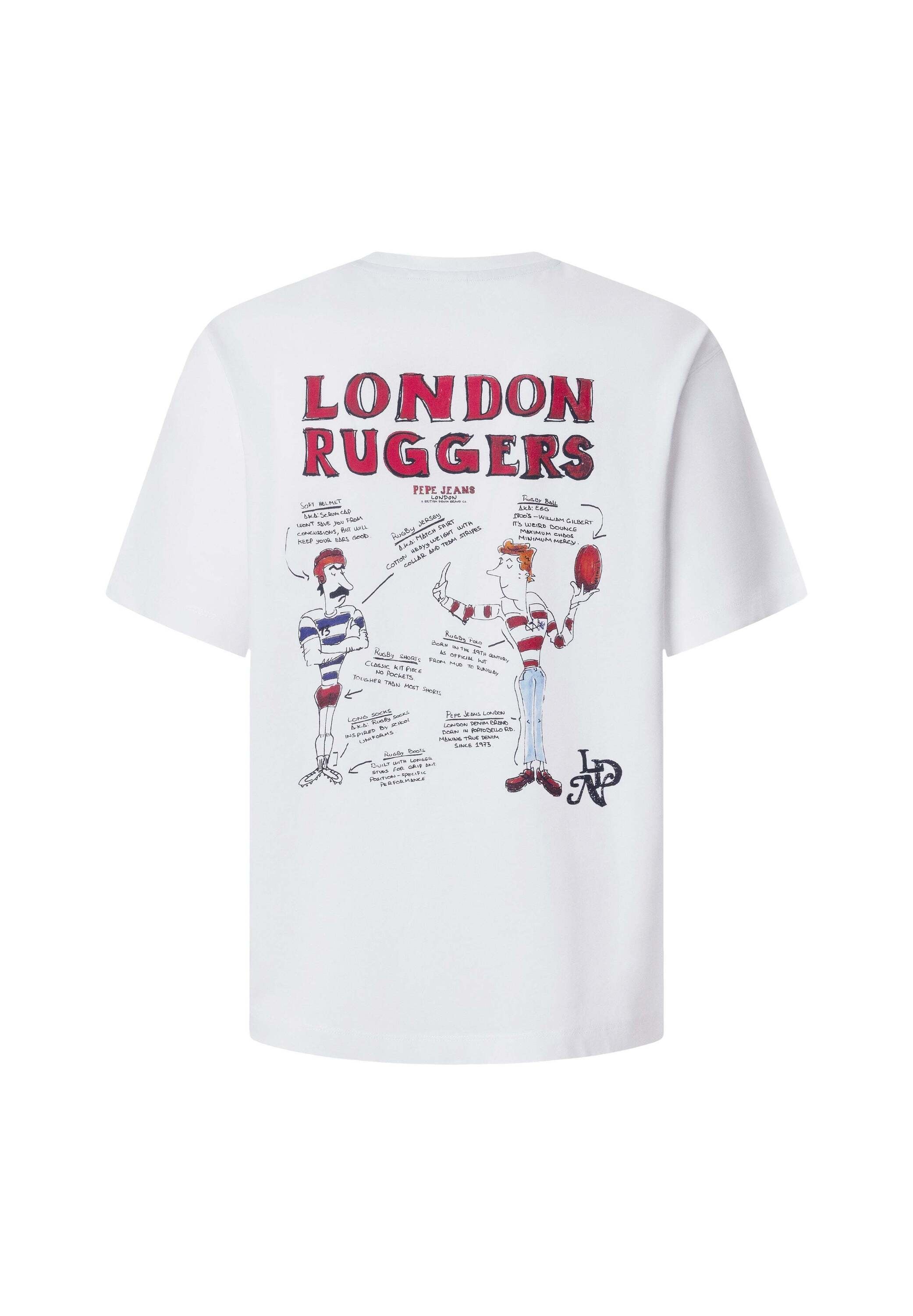 Pepe Jeans Print-Shirt »print t-shirt CHELSEA BACK TEE«