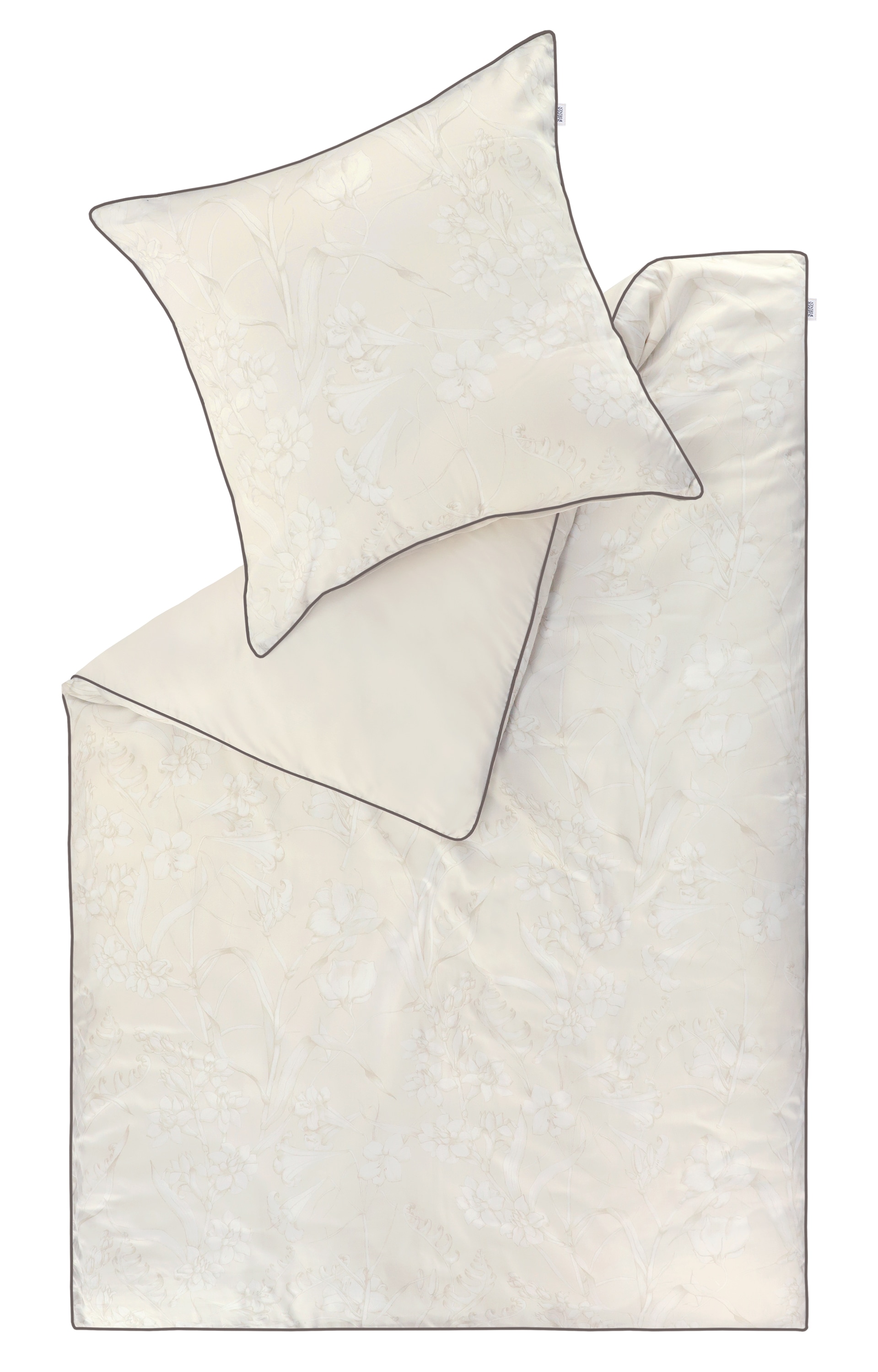 SCHÖNER WOHNEN-Kollektion Wendebettwäsche »Lovely« 2 Satinbettwäsche aus 100% reiner Baumwolle