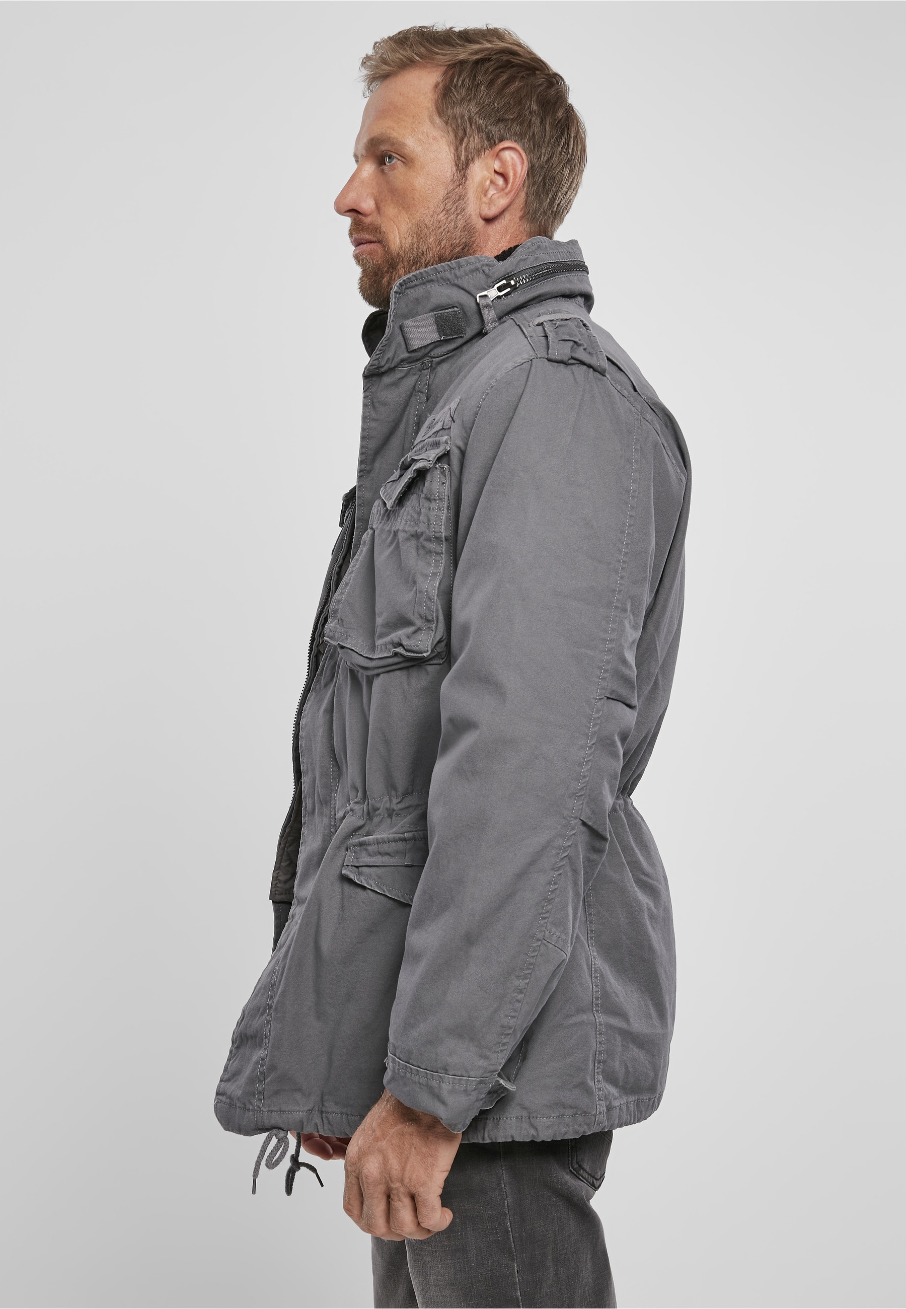 Brandit Winterjacke »Brandit Herren M-65 Giant Jacket« 1 Stk. tlg. ohne Kapuze