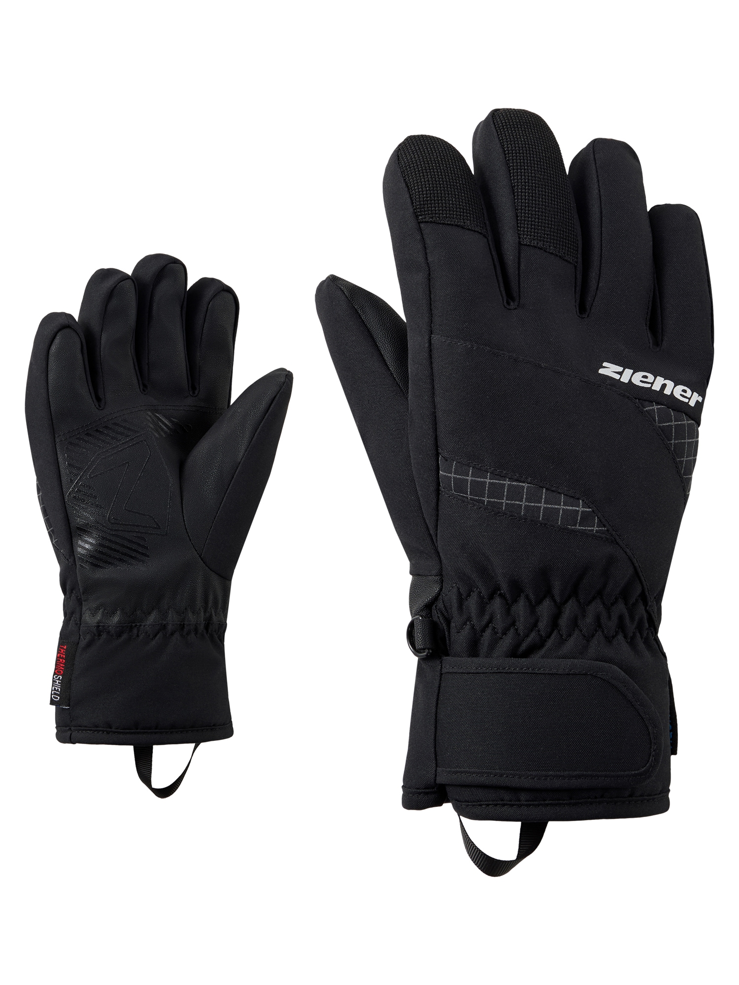 Ziener Skihandschuhe "LUUKI-Z AQUASHIELD JUNIOR" wasserdicht, winddicht, atmungsaktiv, warmes Fleece Futter