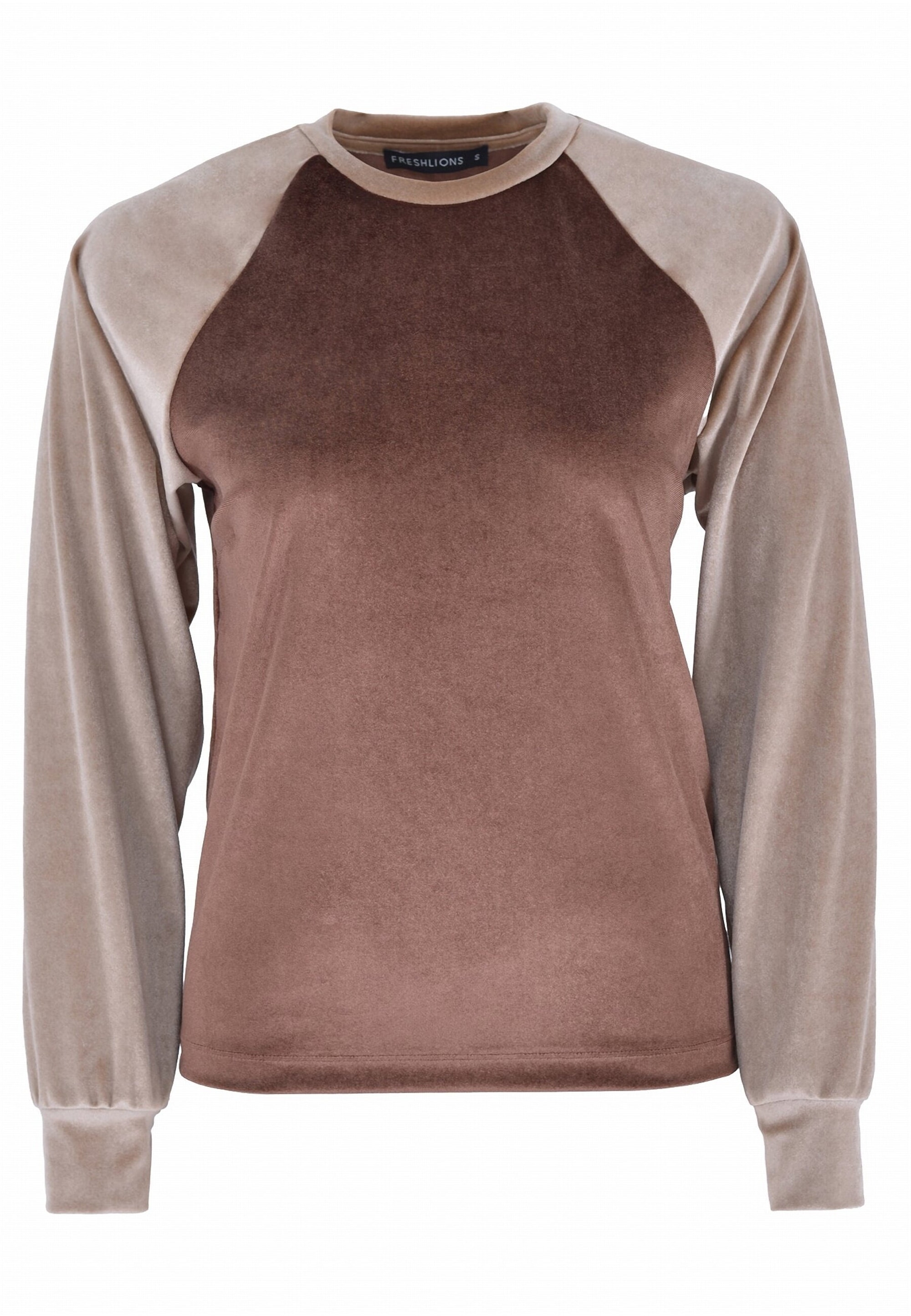 freshlions Sweatshirt »Sally«, (1 tlg.), aus samtig, weichem Stoff hergestellt