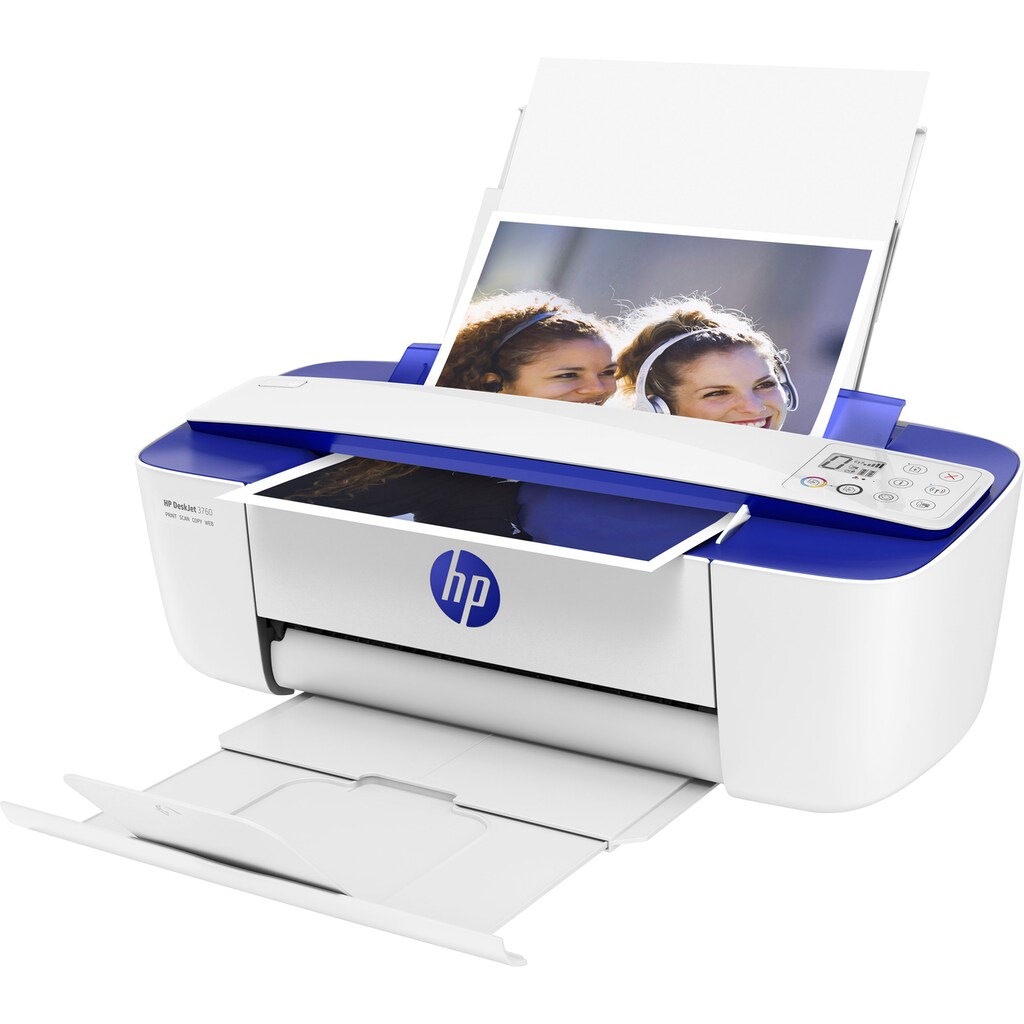 HP Multifunktionsdrucker »DeskJet 3760 All-in-One«, HP+ Instant Ink kompatibel
