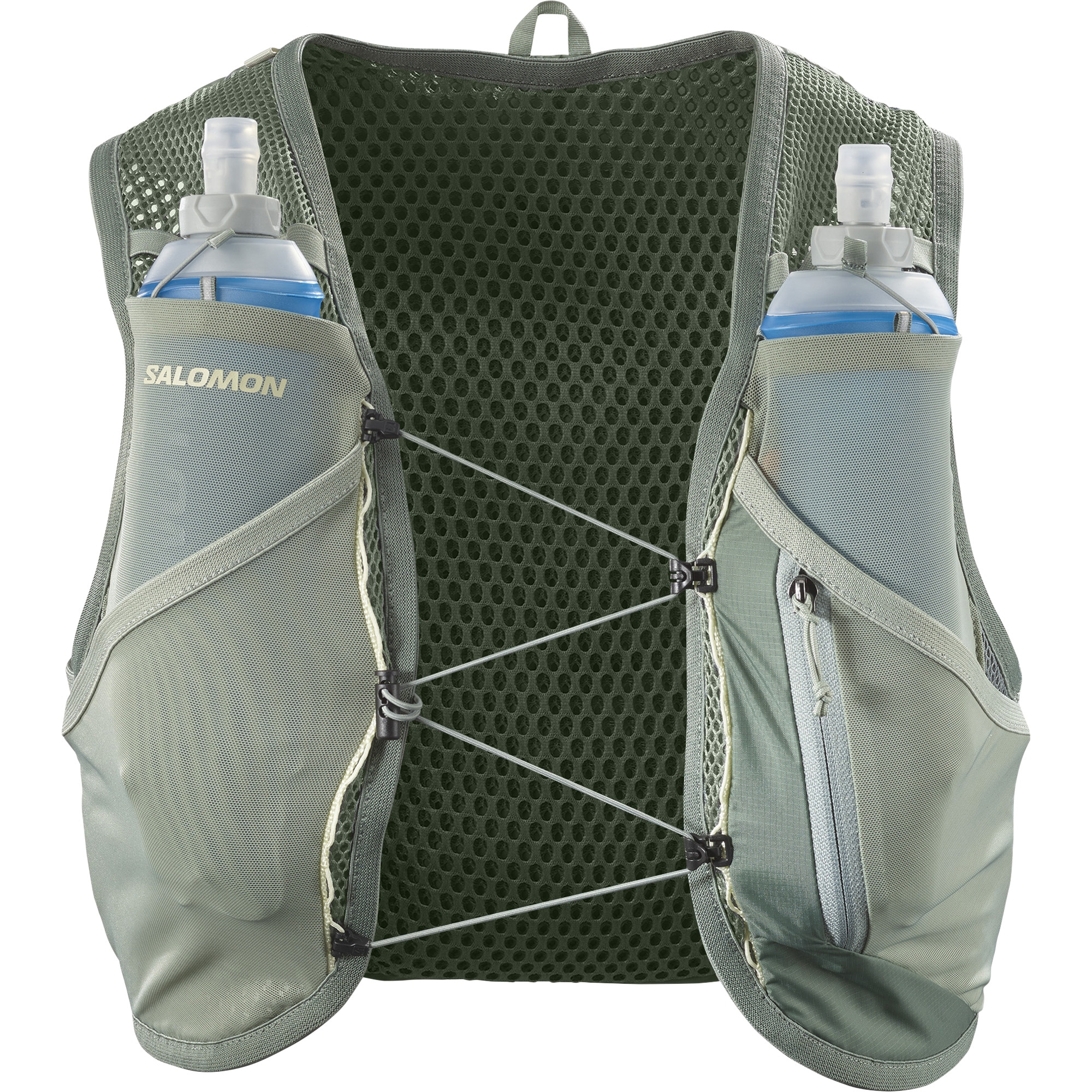 SALOMON Trinkrucksack "ACTIVE SKIN 8 SET", Slaurel wreath, lily pad, aloe wash, Rucksäcke