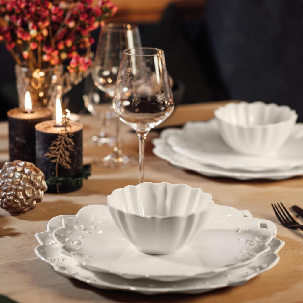 Villeroy & Boch Geschirr-Set »Frühstücks-Set Toy's Delight Royal Classic 18er Set weiß« Spülmaschinengeeignet, Mikrowellenfest