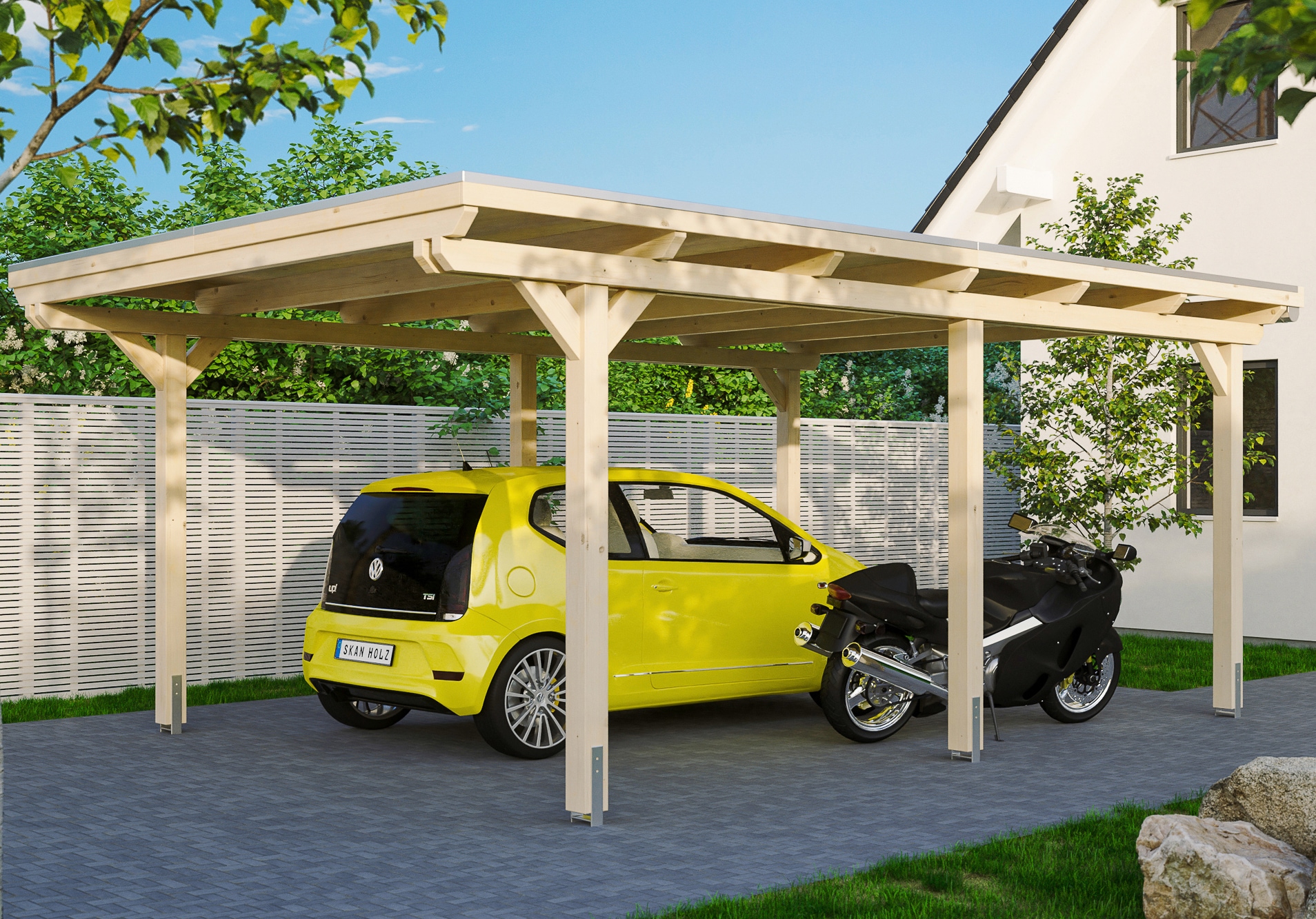 Skanholz 1100000002199 "Emsland" Leimholz 341 cm natur