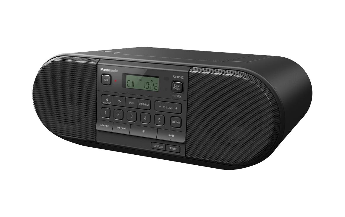 Panasonic CD-Radiorecorder »RX-D552« (Bluetooth Digitalradio (DAB+) | FM-Tuner )