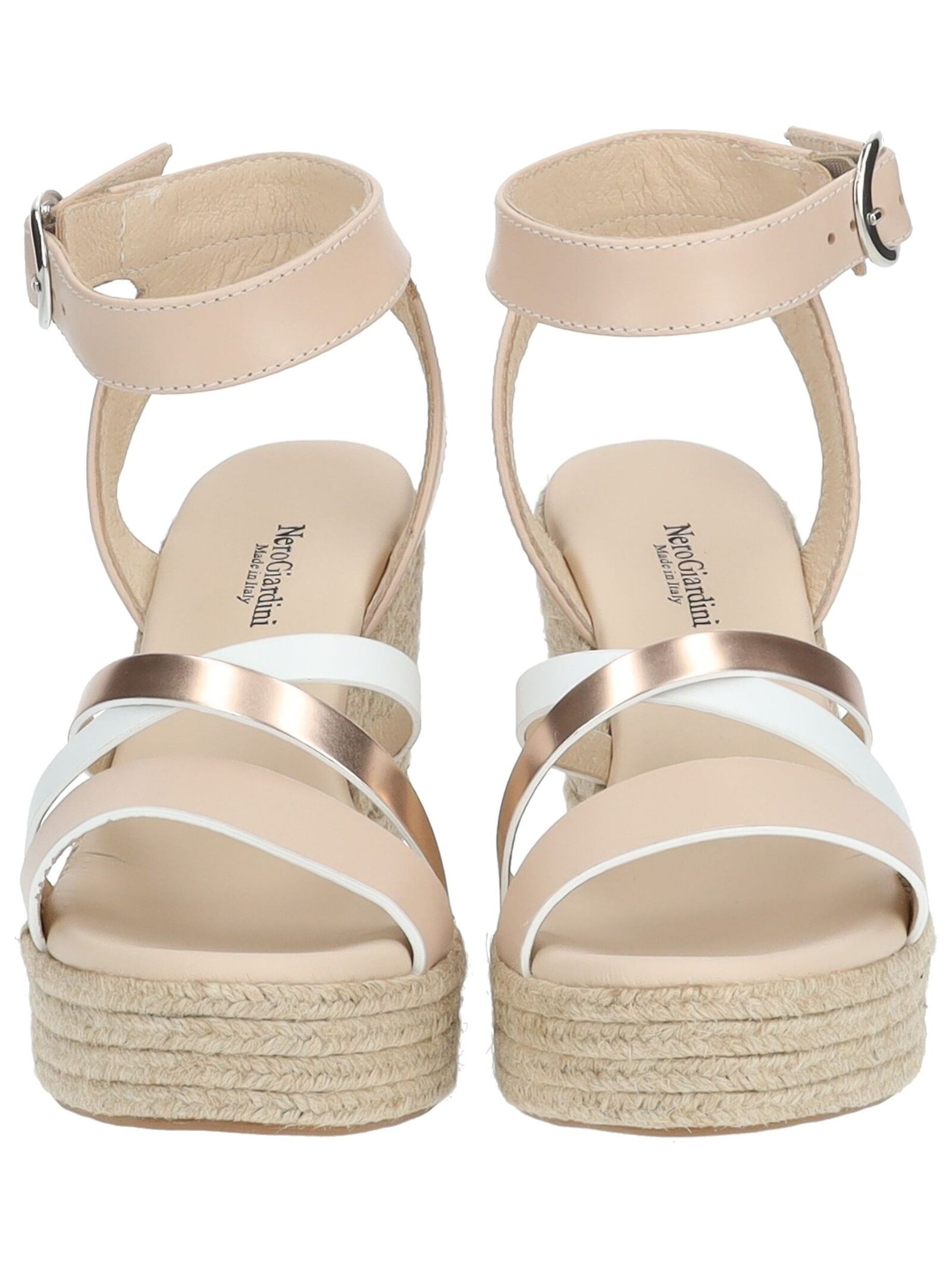 Nero Giardini Keilsandalette »Nero Giardini Sandalen Leder/Textil«