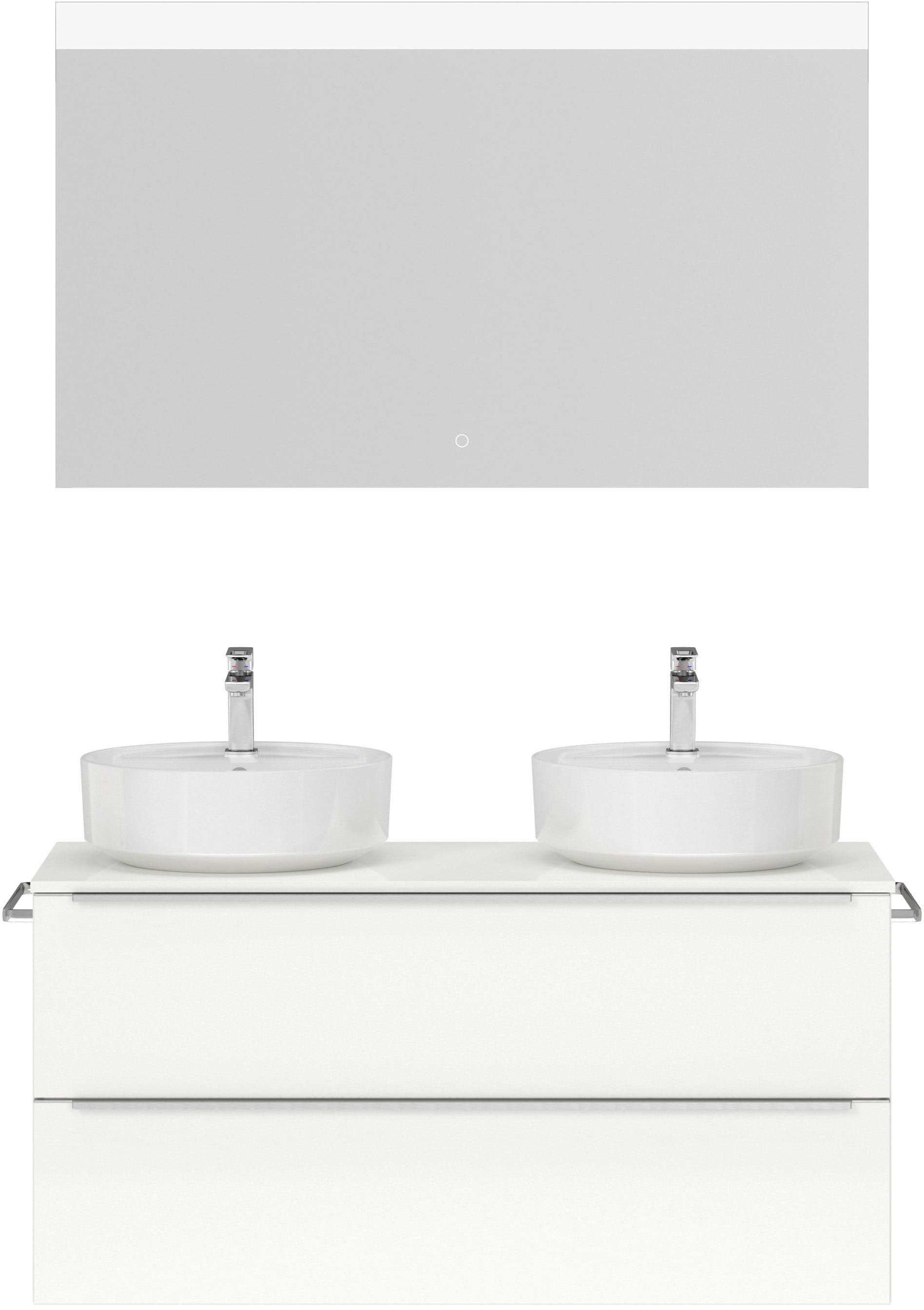 nobilia Badmöbel-Set "Alvene" vormontiert, mit Soft-Close, 2 Stk. tlg. günstig online kaufen