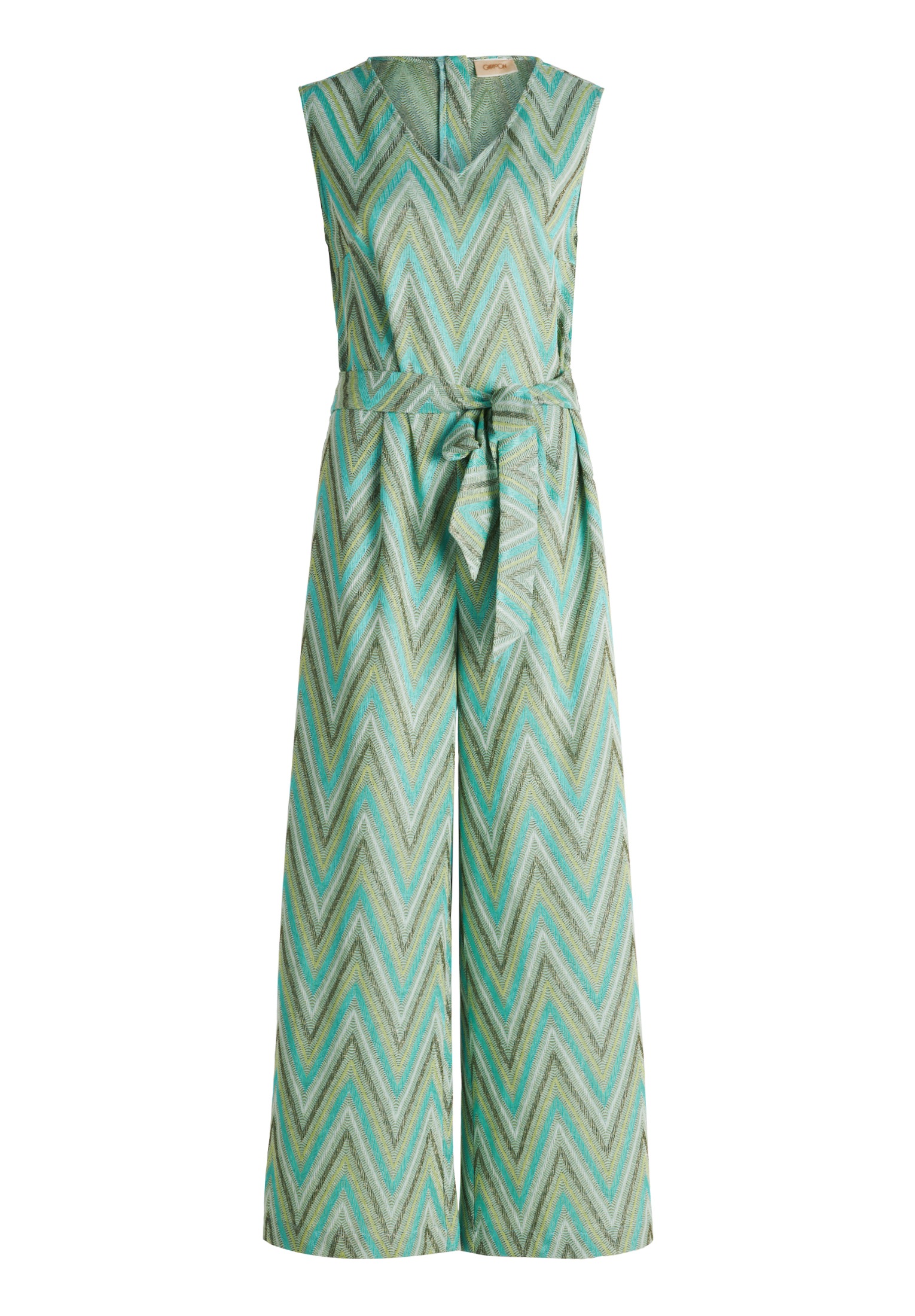 Cartoon Overall "Damen Jumpsuit mit Bindegürtel" 1 Stk. tlg. Design günstig online kaufen