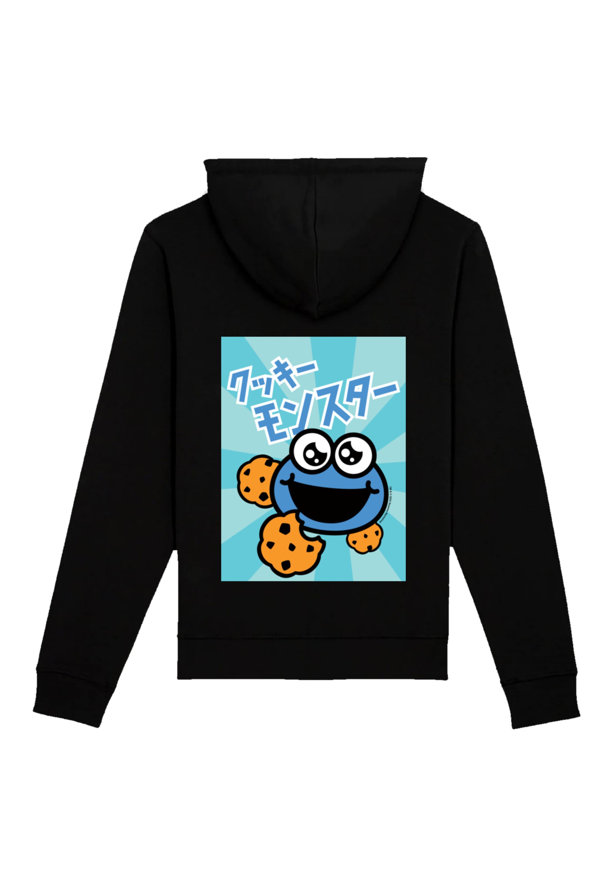 F4NT4STIC Kapuzenpullover »Sesamstraße Cookie Monster Anime«, Premium Qualität