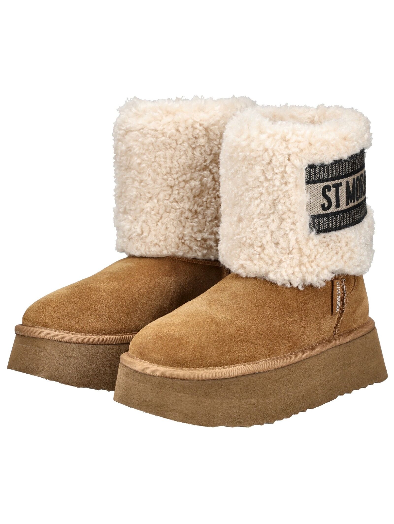STEVE MADDEN Stiefelette »STEVE MADDEN Stiefelette Veloursleder/Textil«