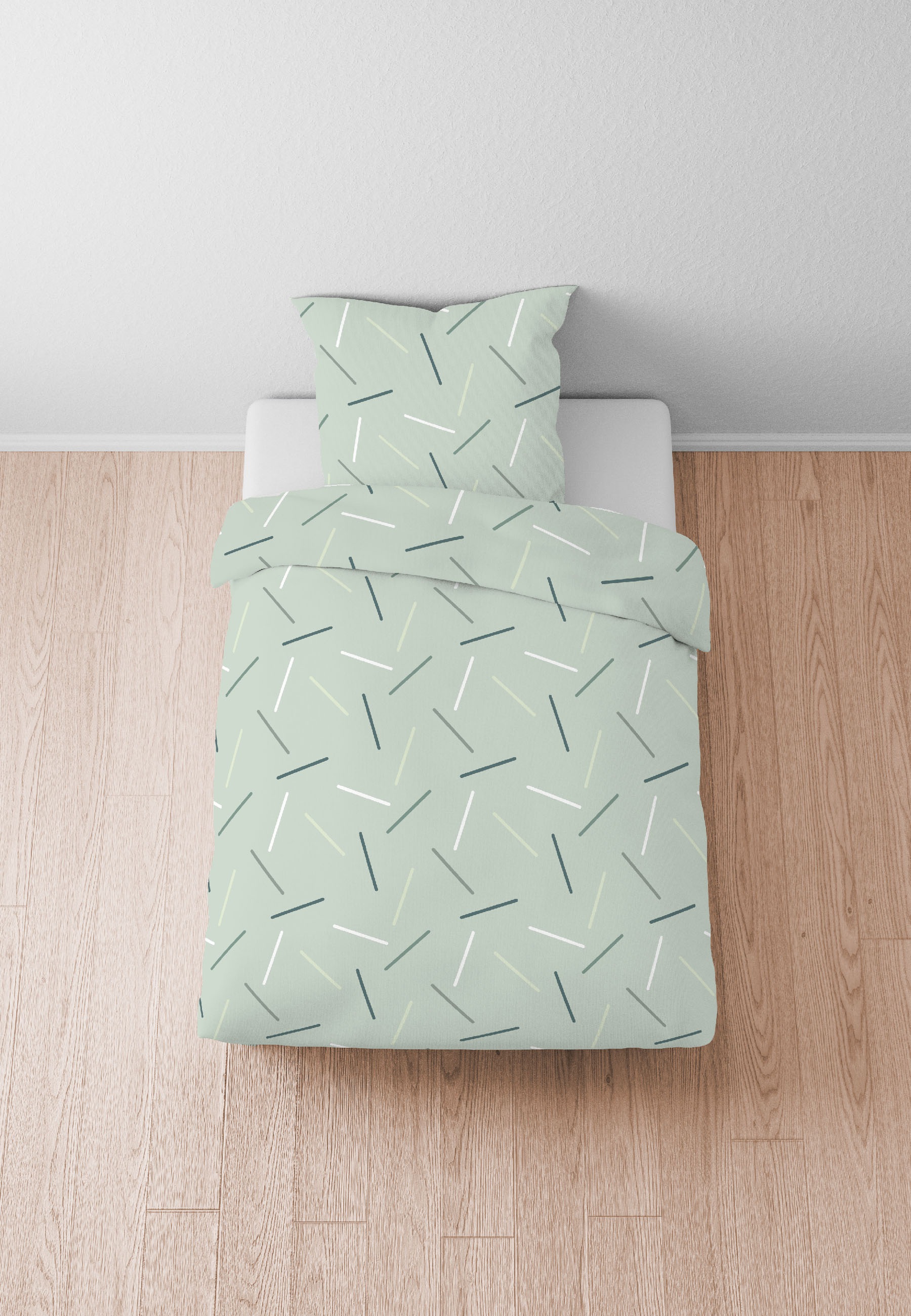 Biberna Bettwäsche "0025010" 2 Stk. tlg. absolut bügelfrei, 100% Baumwolle, günstig online kaufen