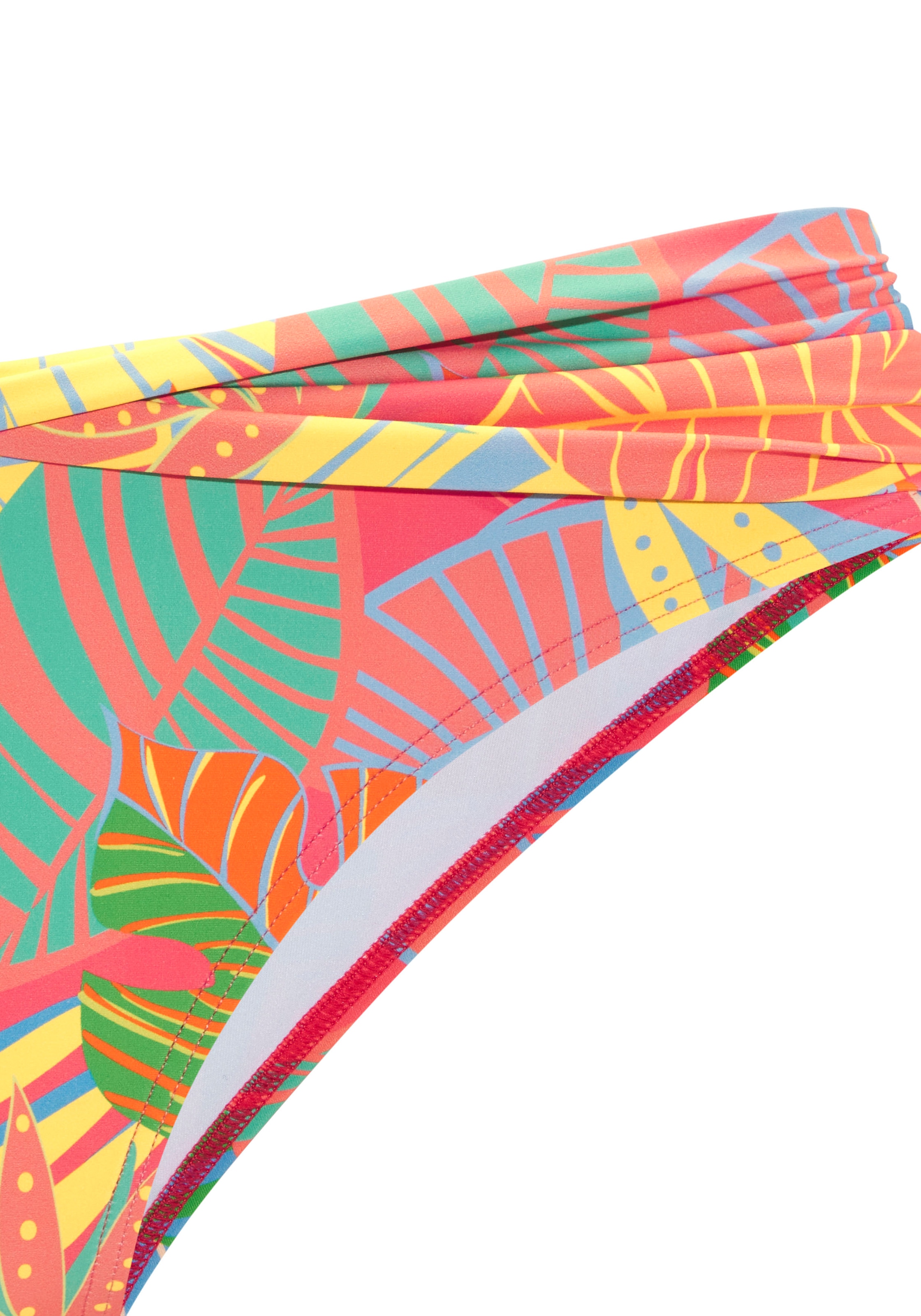 s.Oliver Bikini-Hose »Yana«, mit stylischem Blätterdruck