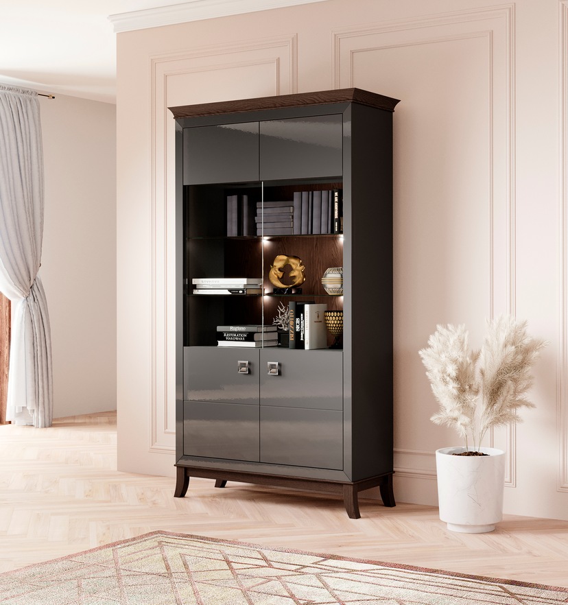 Leonique Vitrine »Tisaro«, Breite 66 cm bestellen | BAUR | Vitrinenschränke