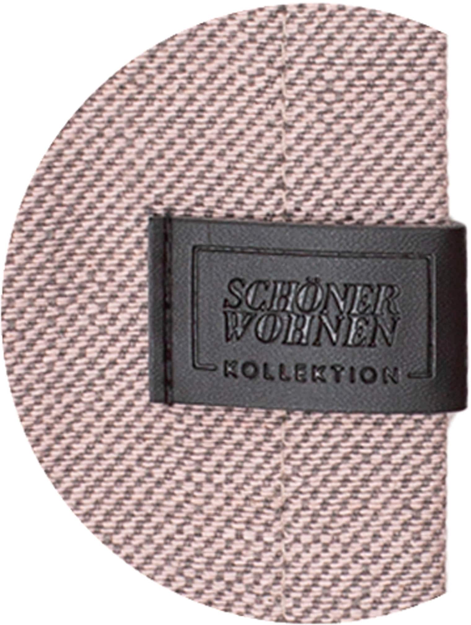 SCHÖNER WOHNEN-Kollektion Vorhang »Solo«, (1 St.), mit Lederapplikation