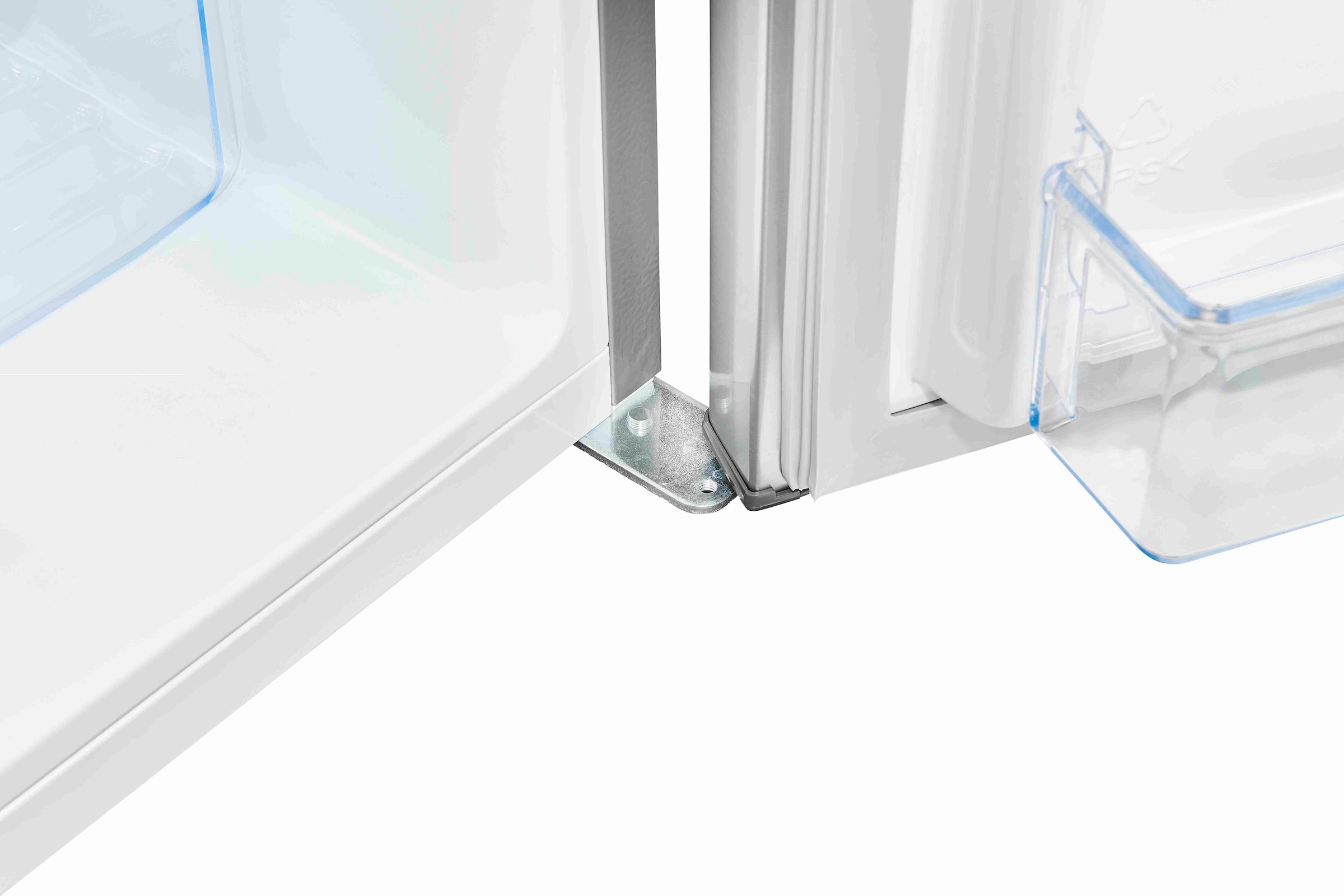exquisit Kühlschrank »KS16-4-H-010D inoxlook«, Energieeffizienzklasse D, 120 Liter Nutzinhalt, 4 Sterne Gefrieren