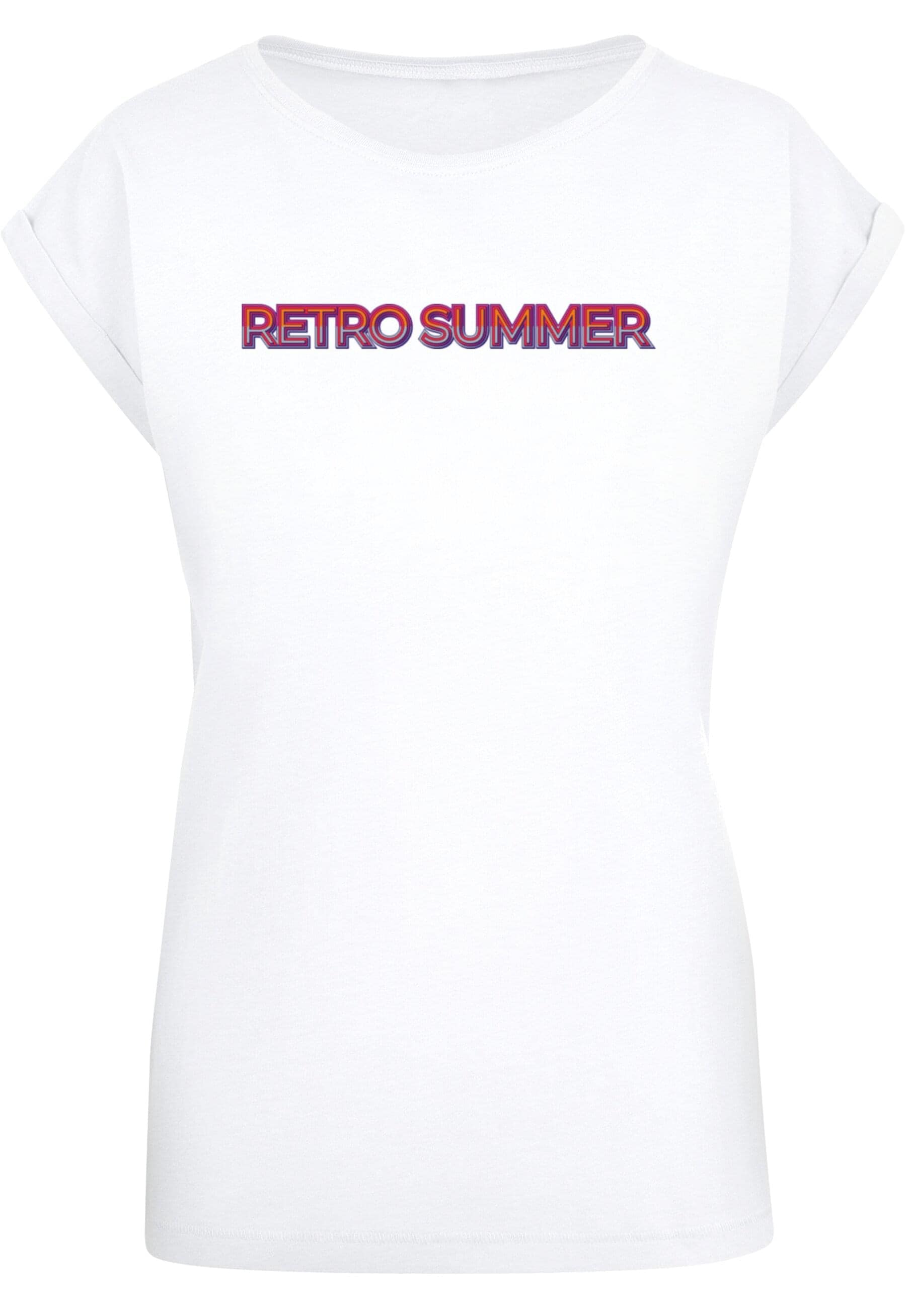 Merchcode T-Shirt "Merchcode Damen Ladies Summer - Retro T-Shirt", (1 tlg.) günstig online kaufen