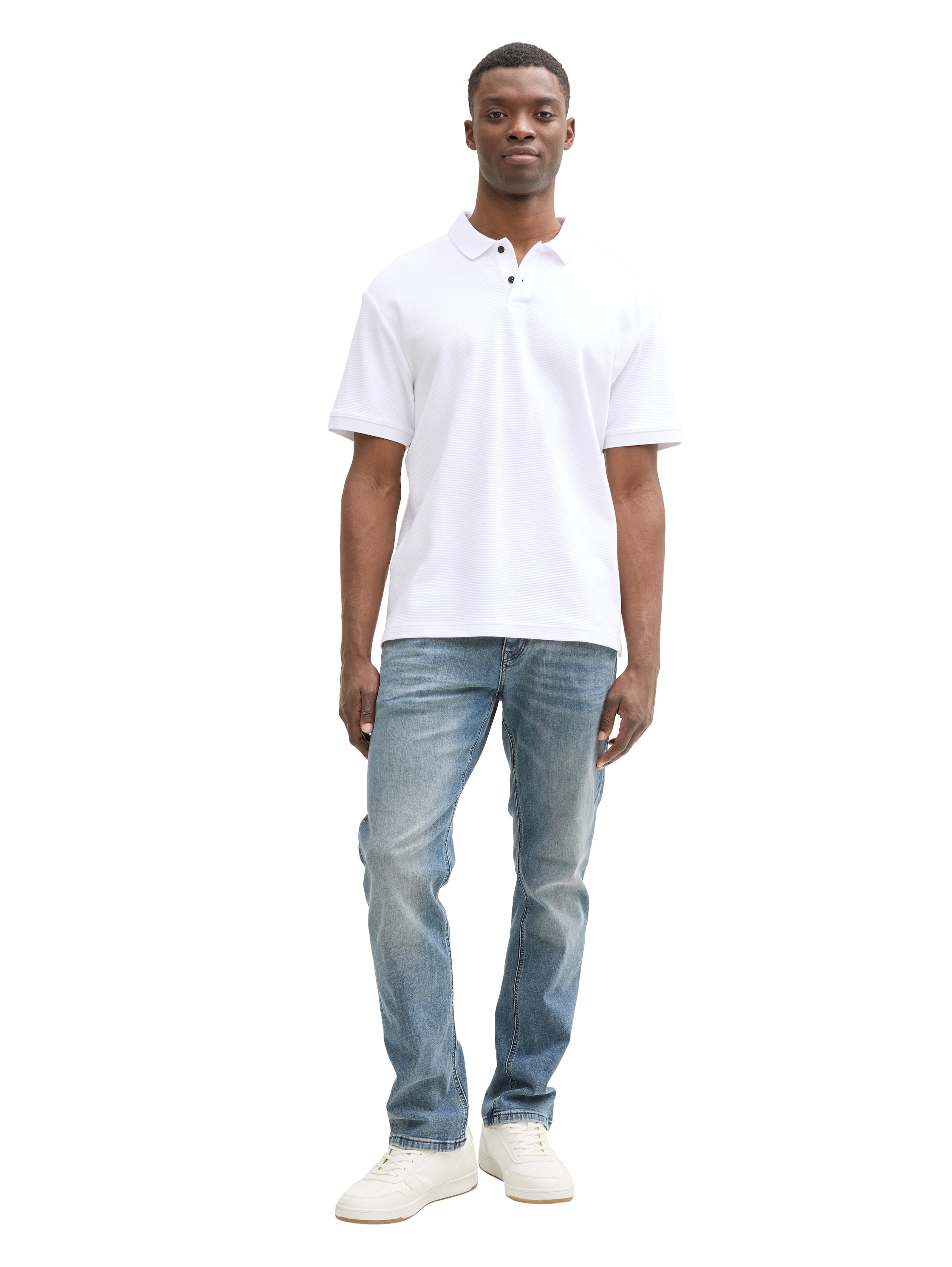 TOM TAILOR Denim Poloshirt, im Relaxed Fit