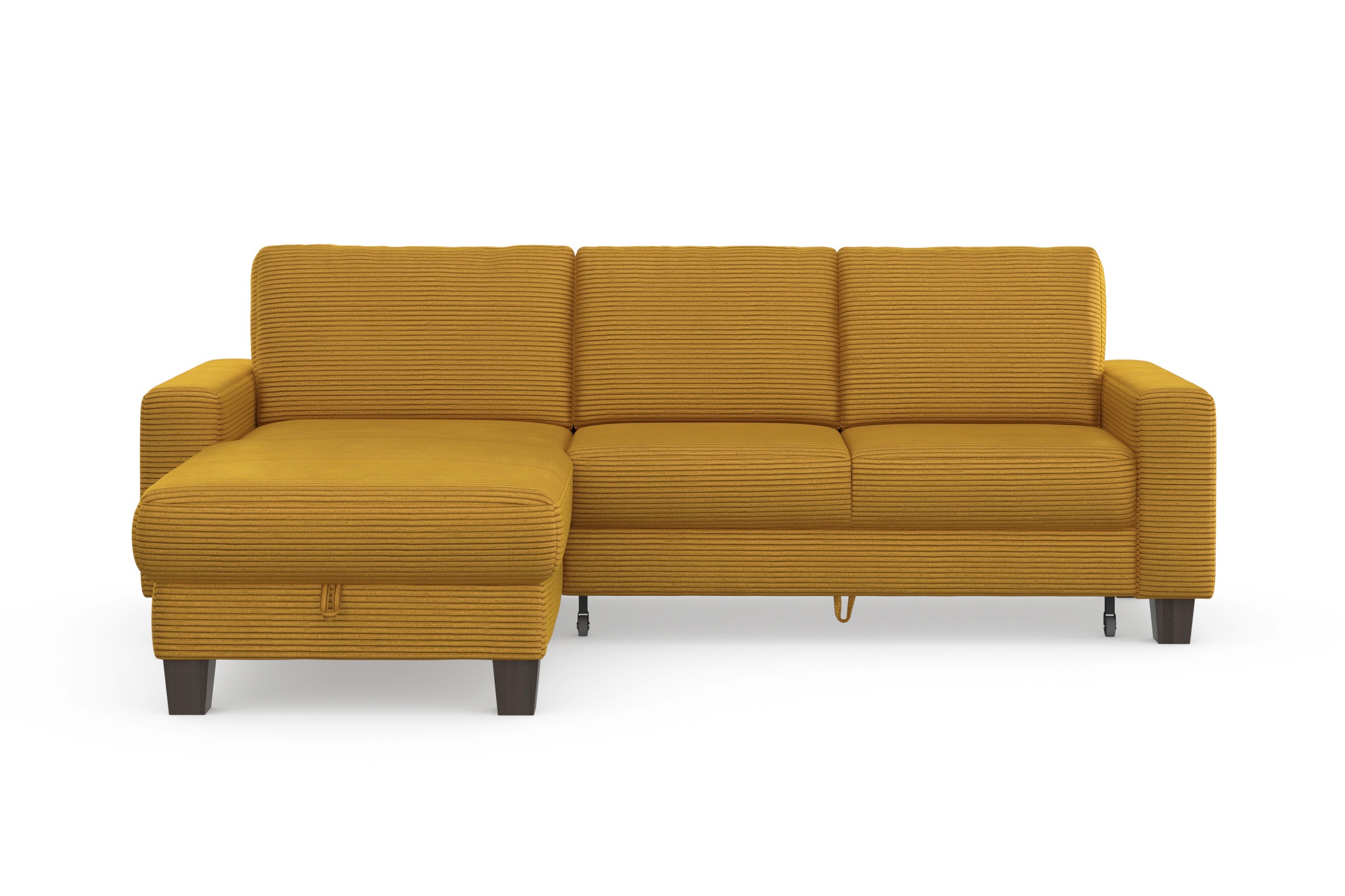 Home affaire Ecksofa "Summer L-Form", mit Recamiere, mit oder ohne Bettfunk günstig online kaufen