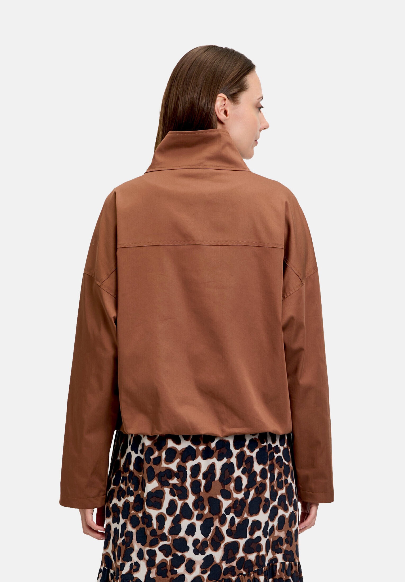 Betty&Co Canvasjacke »Damen mit Taschen«