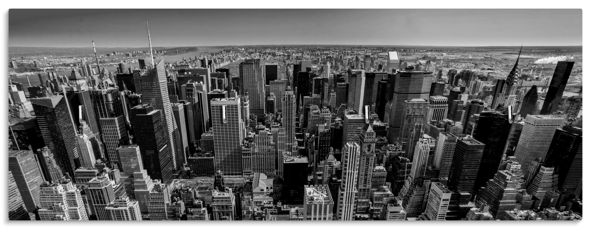 Artland Hakenleiste »Luftbild von Manhattan Ne...