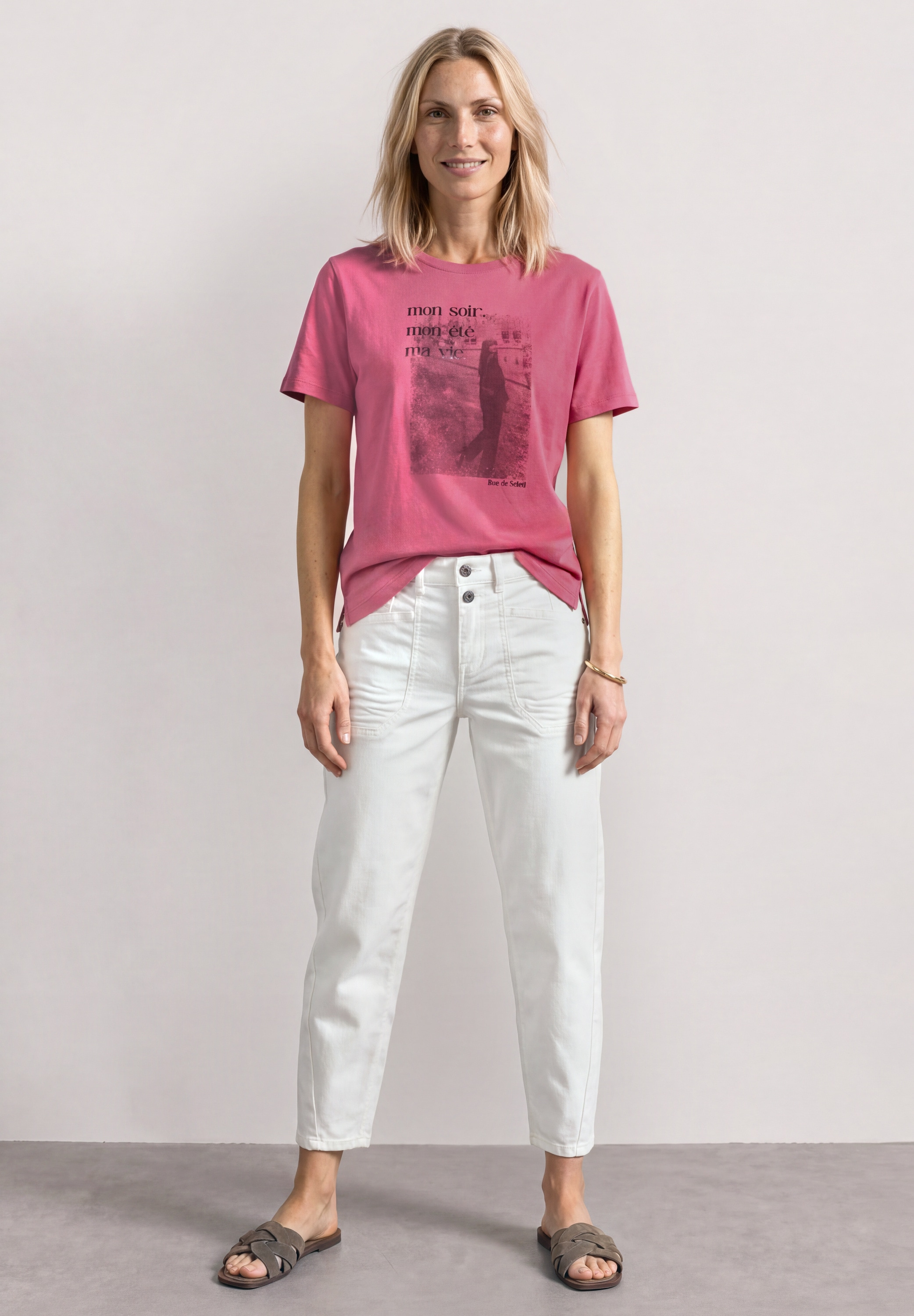 STREET ONE Print-Shirt mit Rundhalsausschnitt