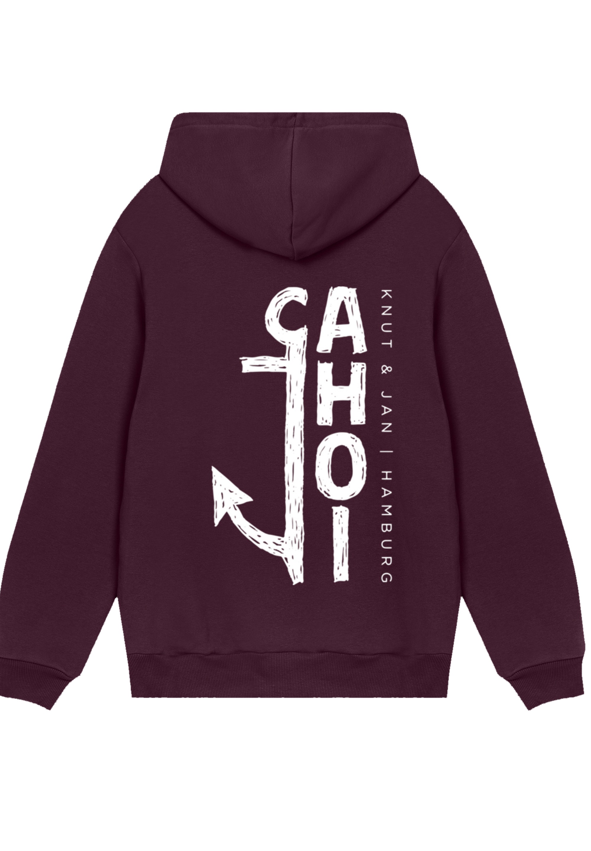 F4NT4STIC Kapuzenpullover »Knut & Jan Scribble Logo«, Premium Qualität, Knut & Jan Hamburg