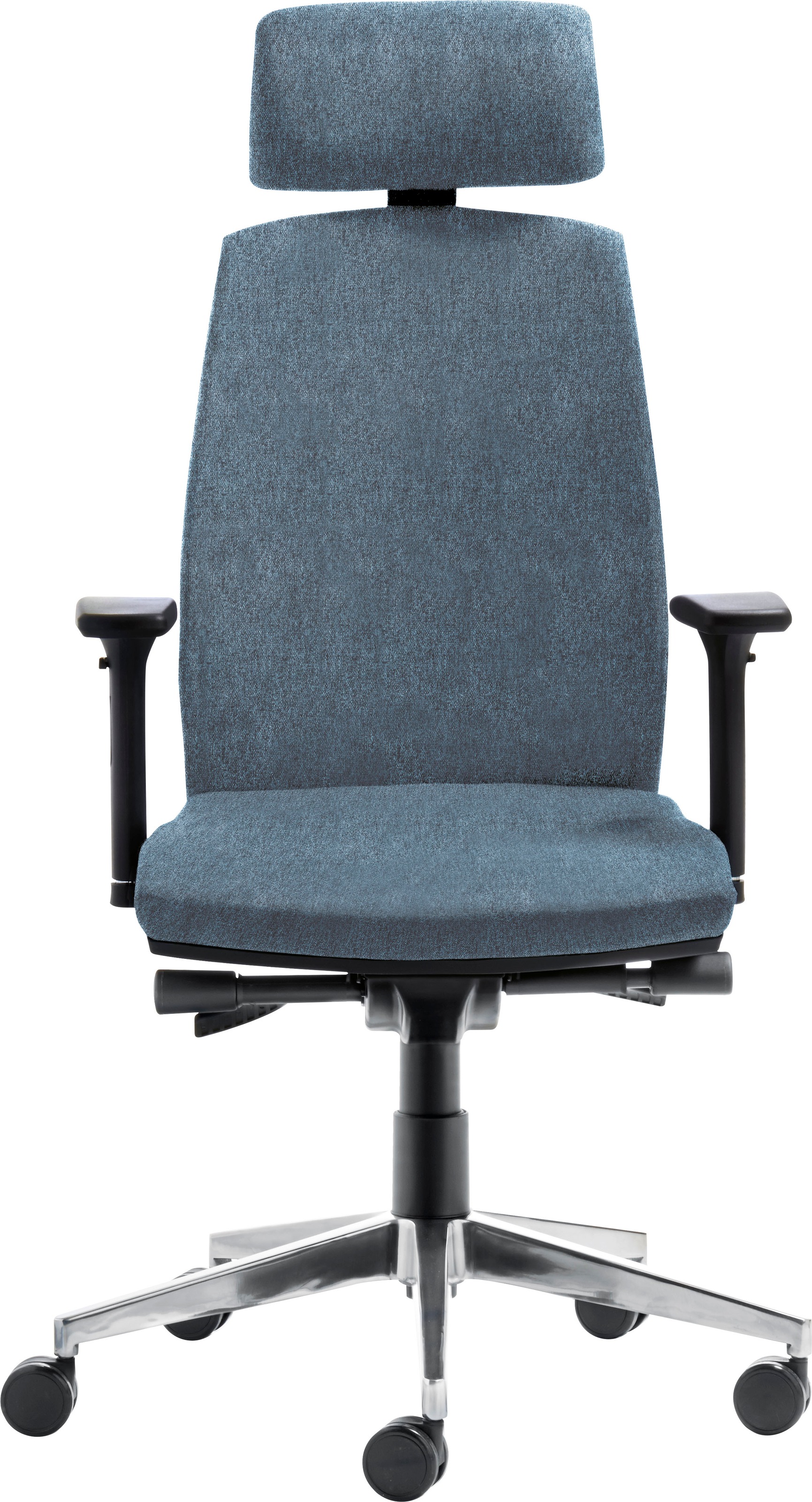 Mayer Sitzmöbel Chefsessel »Drehstuhl myCONTRACT LINE«, Polyester-Feinstruktur weich, Rückenhöhe 7-fach verstellbar, verstellbare Kopfstütze