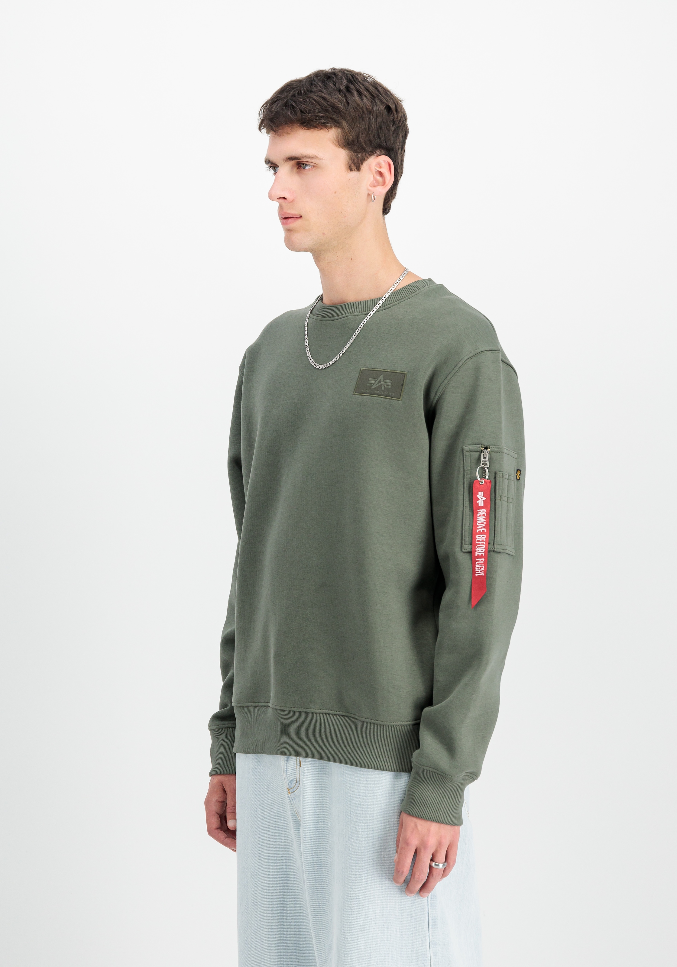 Alpha Industries Sweatshirt "Back Print Crewneck" günstig online kaufen