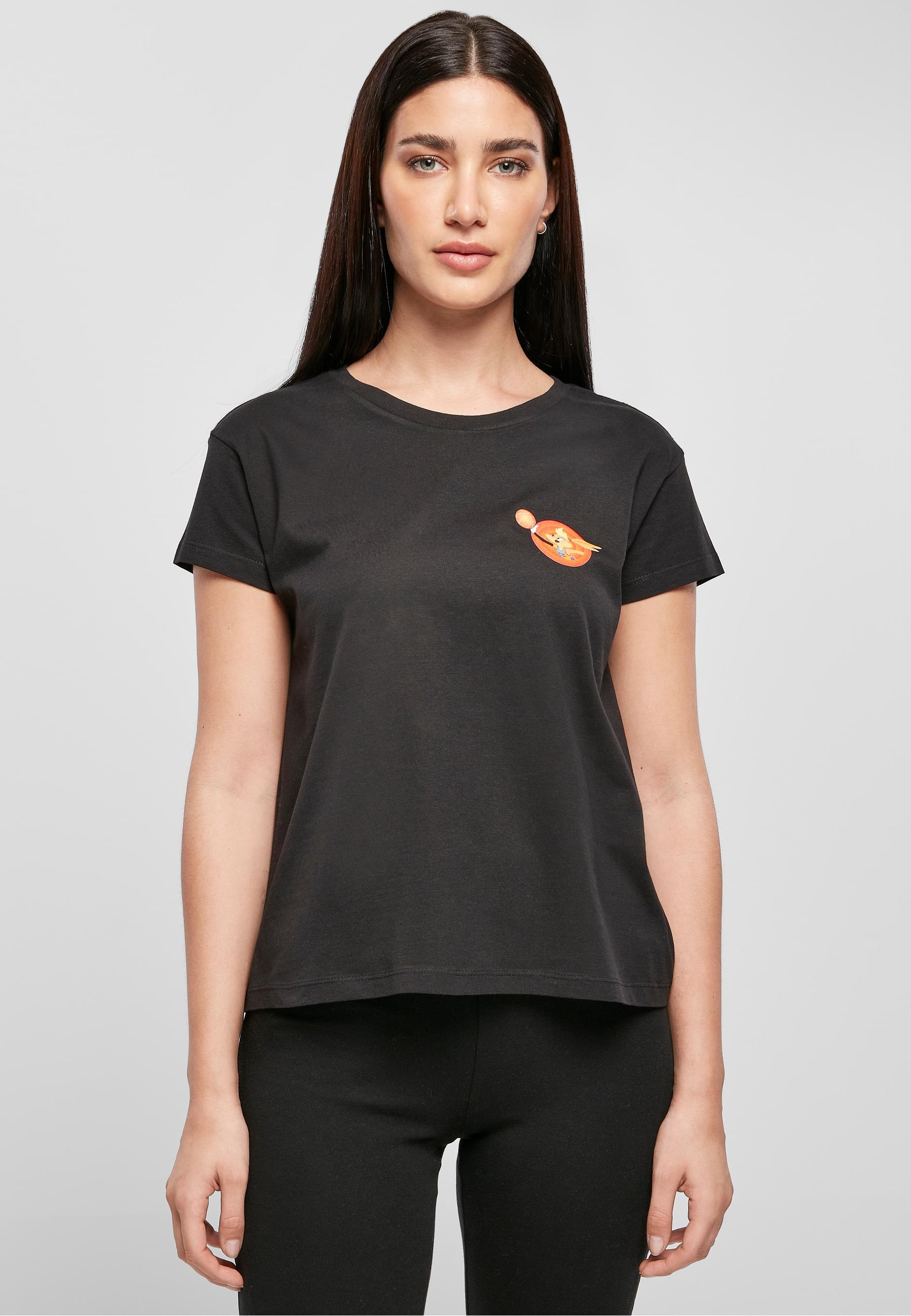 Thumbnail - MisterTee Kurzarmshirt "MisterTee Damen Ladies Space Jam Tune Squad Lola Box Tee", (1 tlg.)