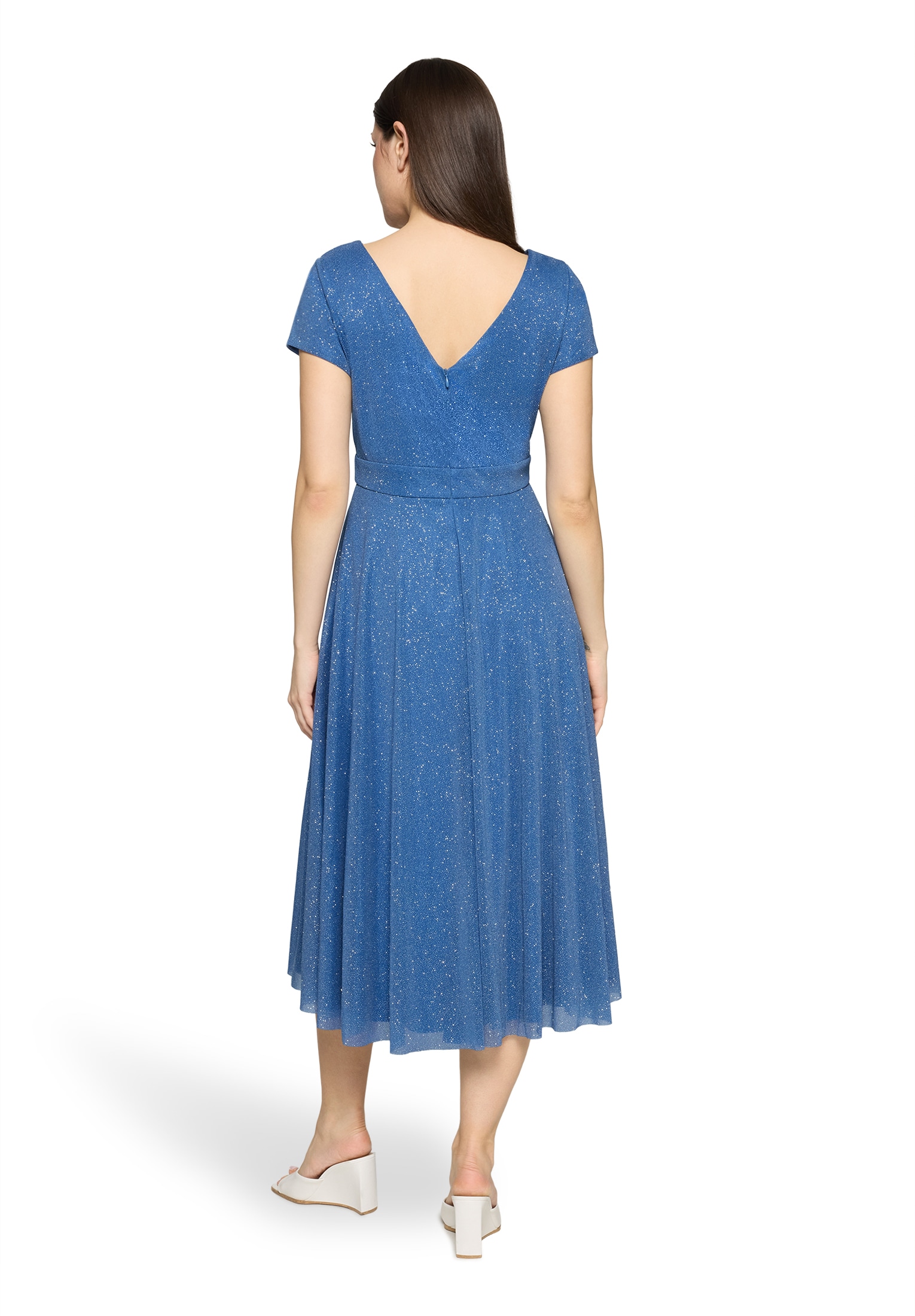Vera Mont Cocktailkleid »Damen im Glitzer-Look« Ohne Tasche Stoff